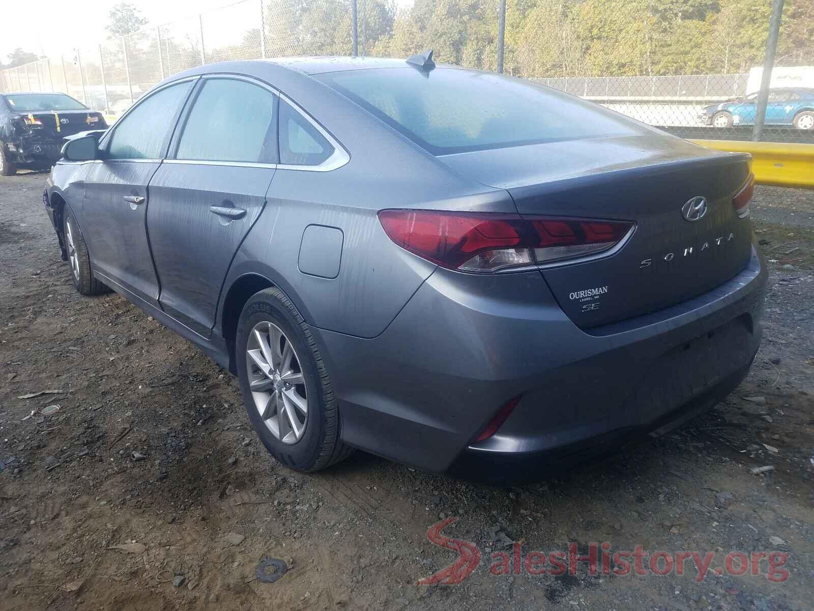 5NPE24AF8KH756160 2019 HYUNDAI SONATA