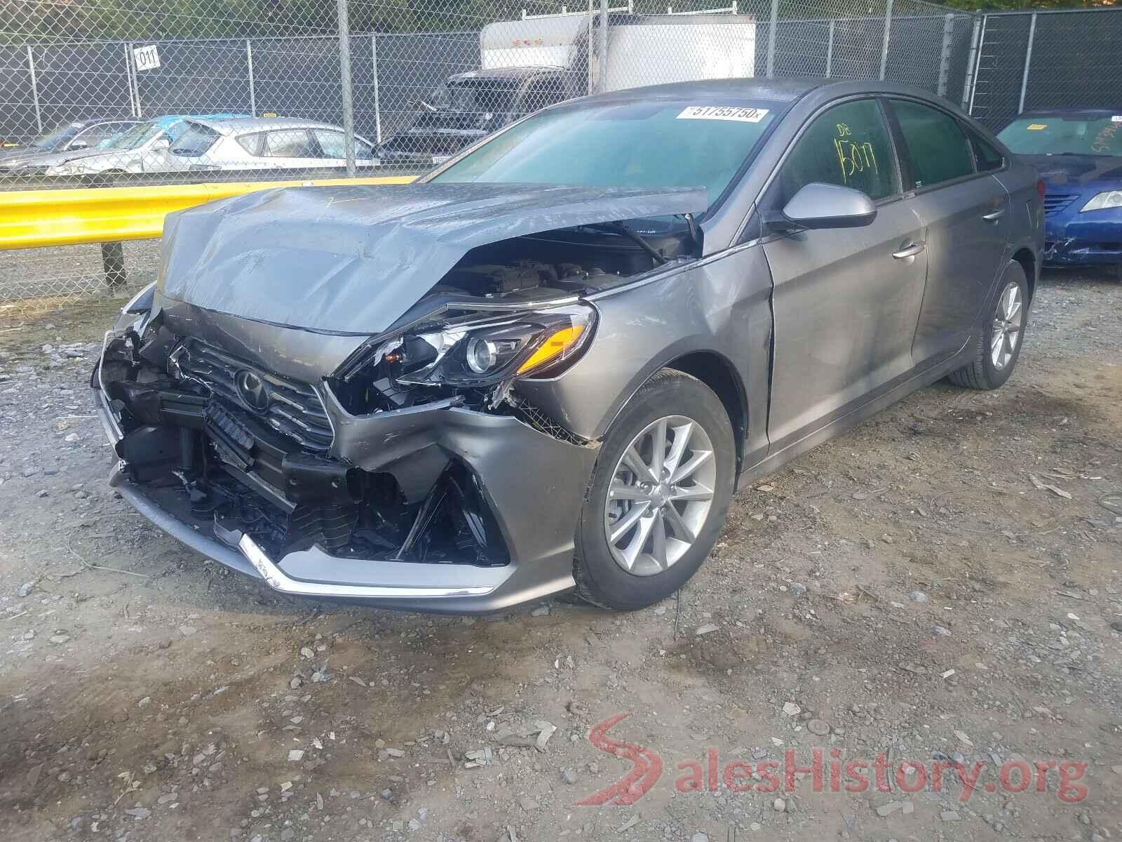 5NPE24AF8KH756160 2019 HYUNDAI SONATA