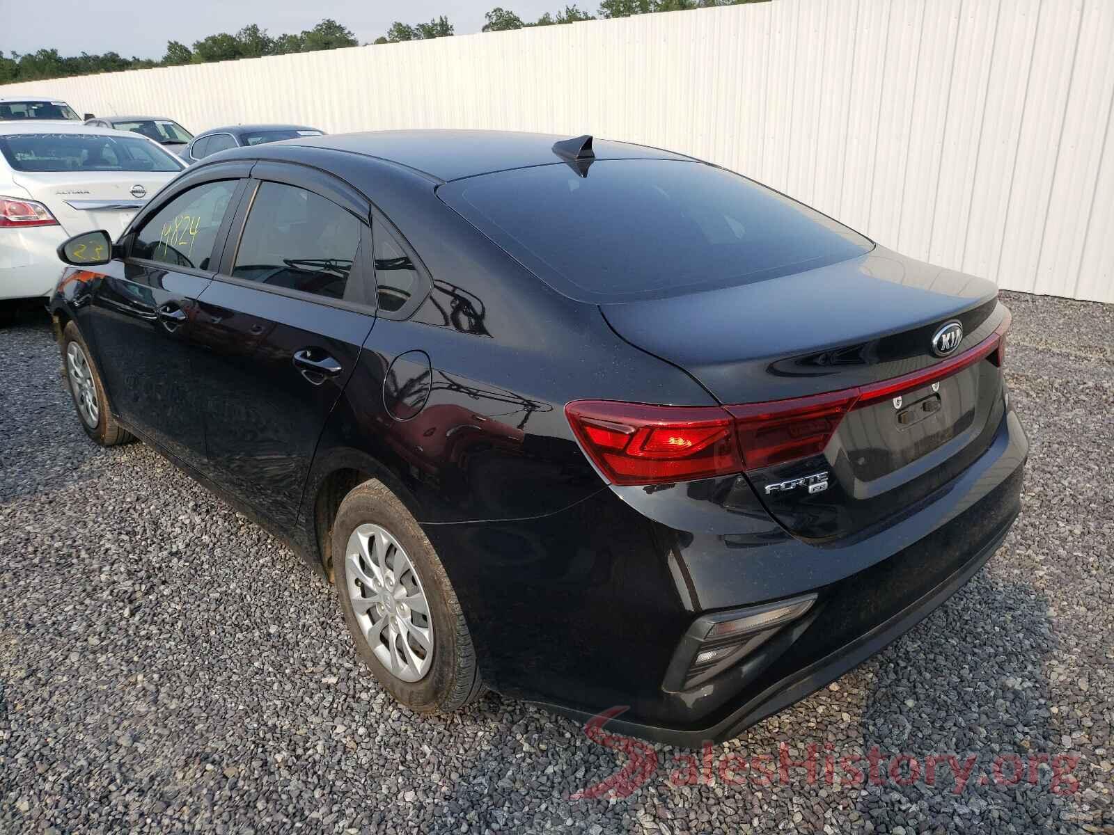 3KPF24AD1LE168111 2020 KIA FORTE