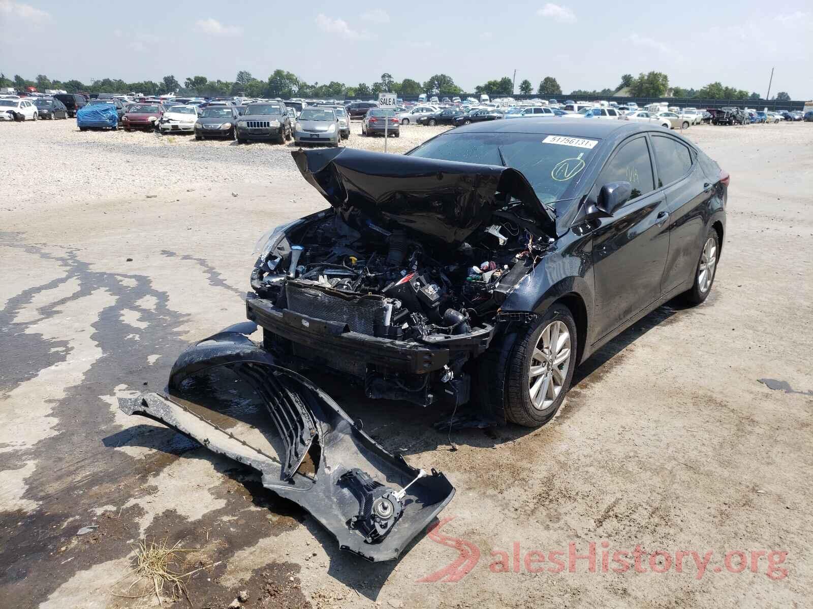 KMHDH4AE5GU604525 2016 HYUNDAI ELANTRA