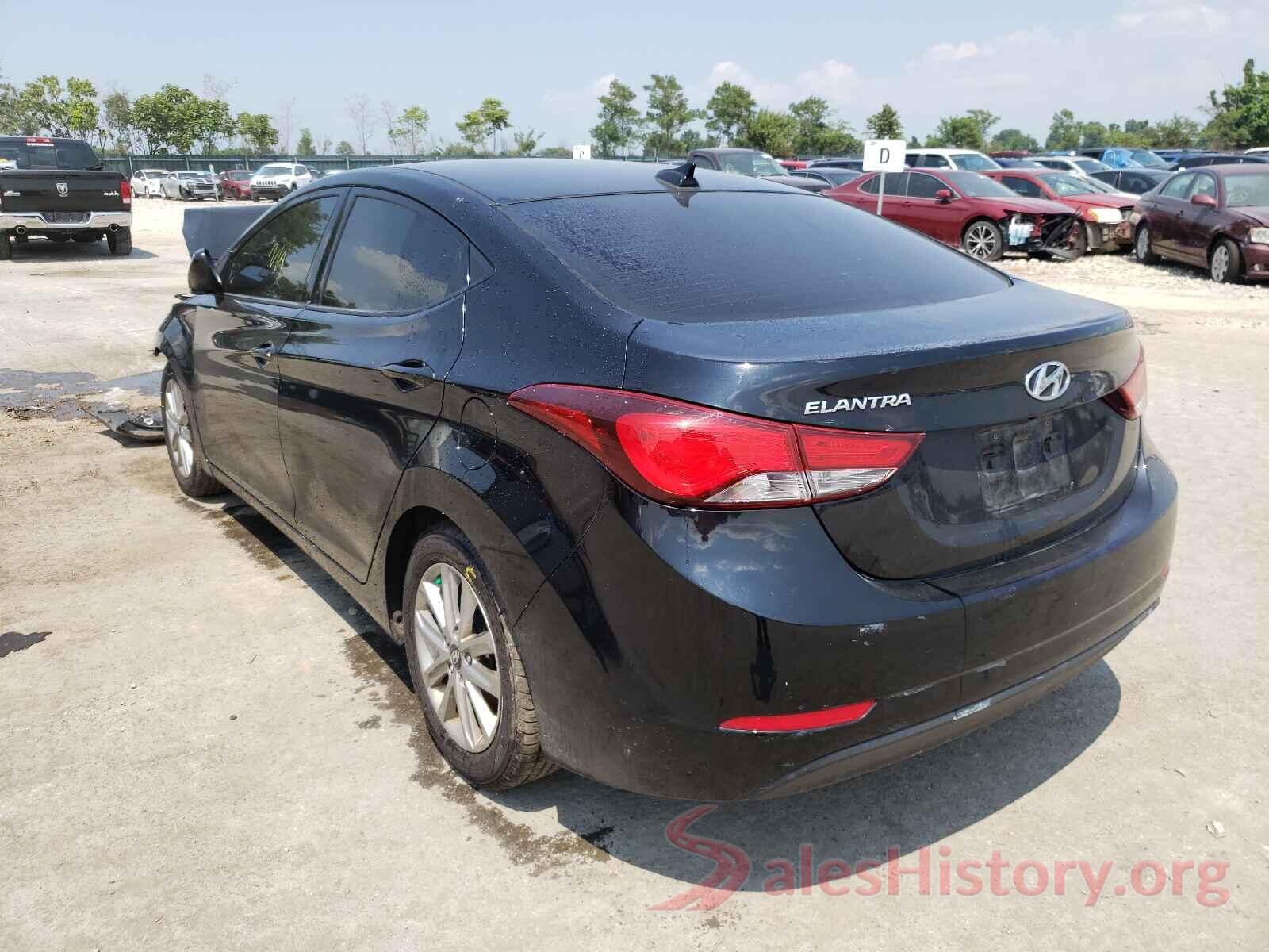 KMHDH4AE5GU604525 2016 HYUNDAI ELANTRA