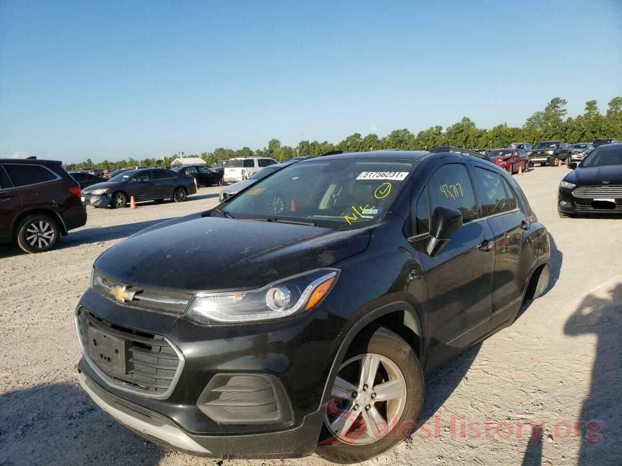 KL7CJLSBXKB764002 2019 CHEVROLET TRAX