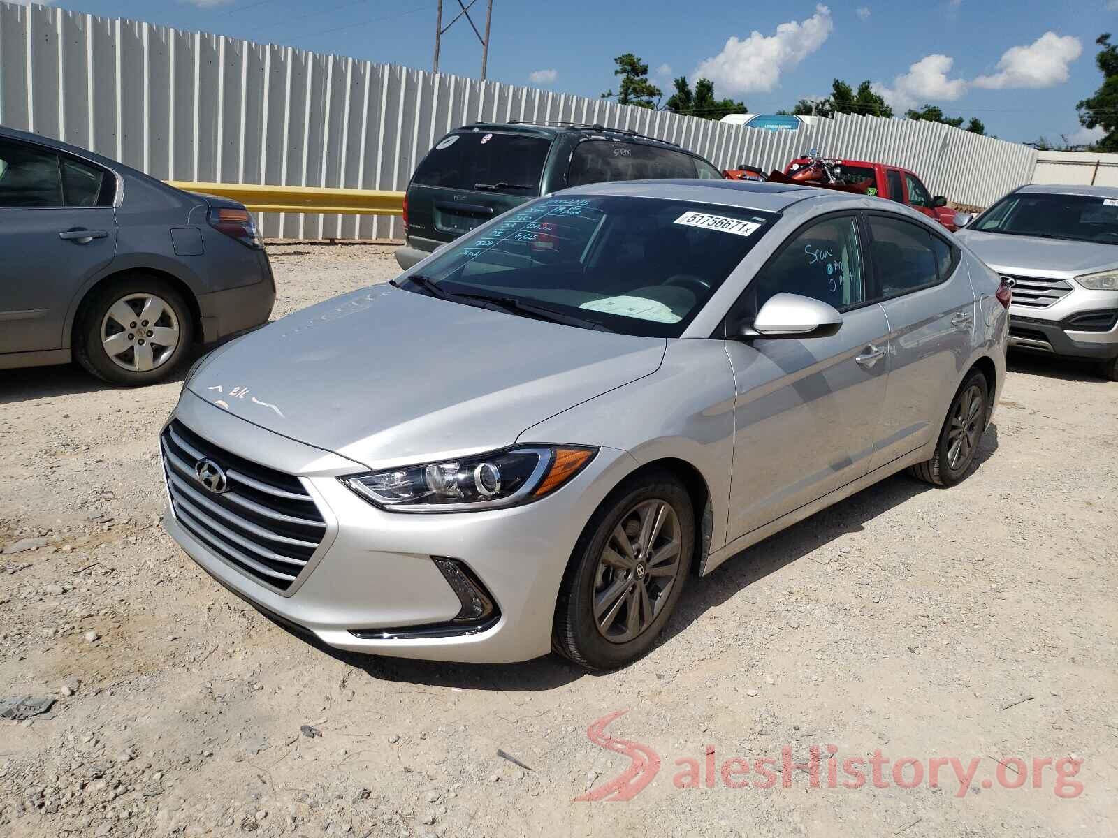 5NPD84LF2JH263824 2018 HYUNDAI ELANTRA