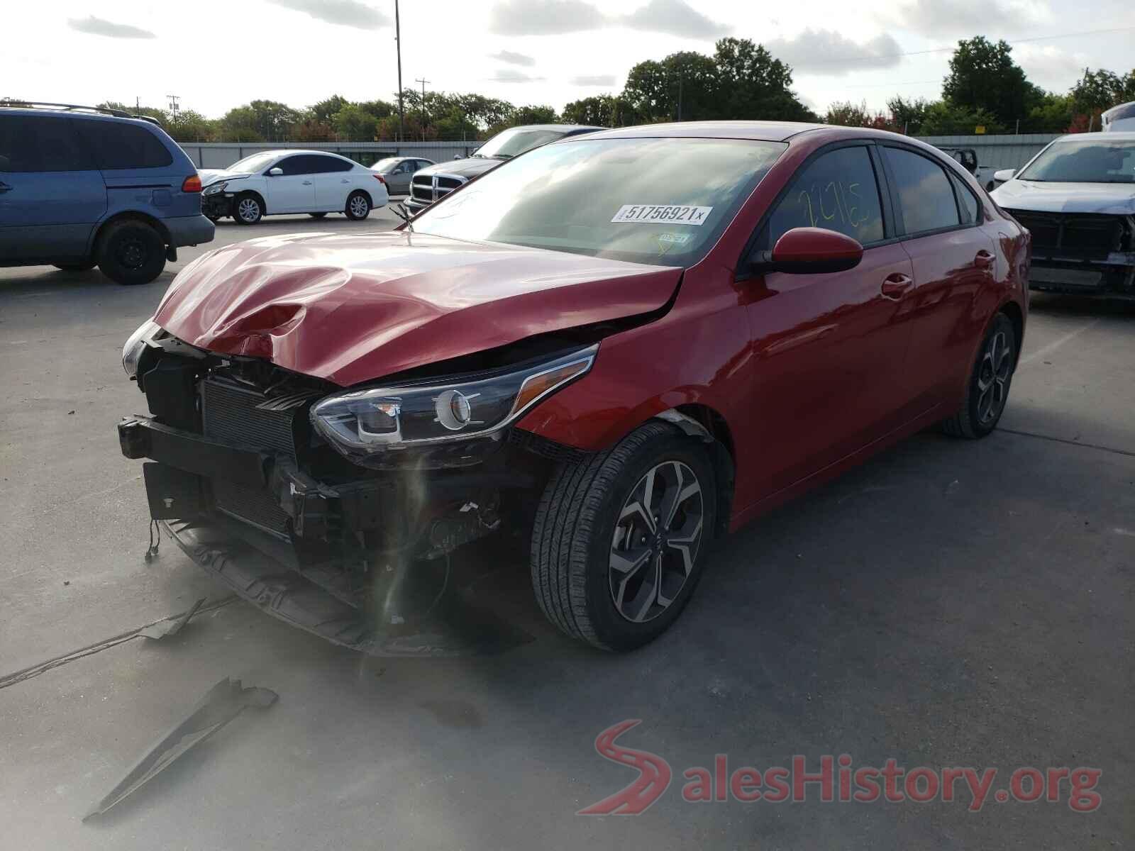 3KPF24AD2KE050096 2019 KIA FORTE