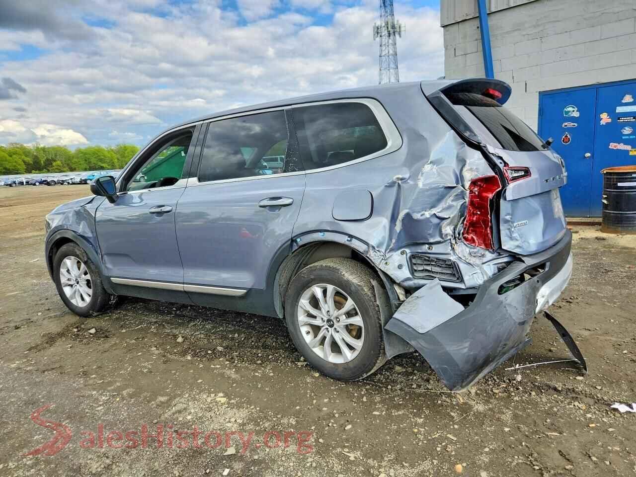 2021 KIA TELLURIDE VIN 5XYP2DHC9MG120782, front view