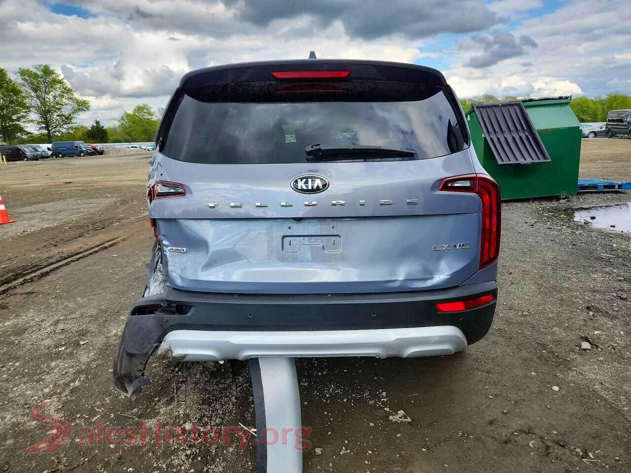 2021 KIA TELLURIDE VIN 5XYP2DHC9MG120782, left side view