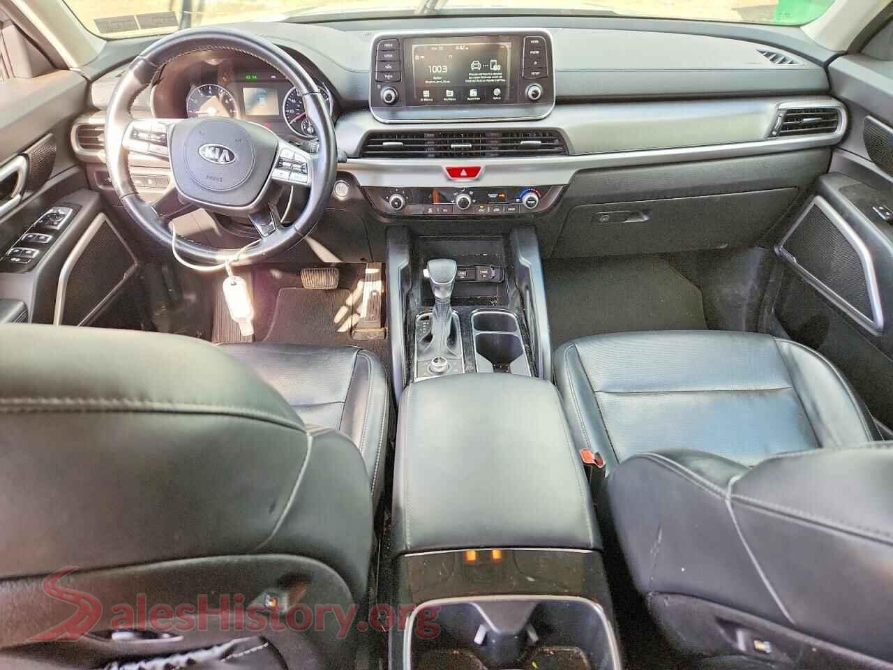 2021 KIA TELLURIDE VIN 5XYP2DHC9MG120782, interior dashboard
