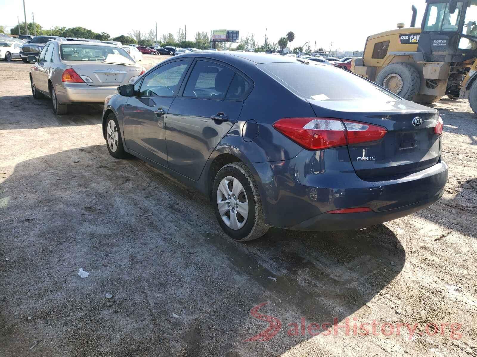 KNAFK4A63G5469186 2016 KIA FORTE