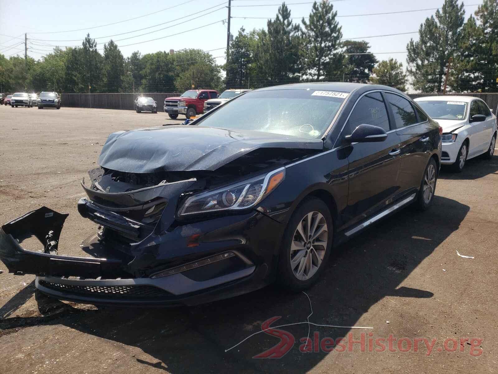 5NPE34AF4HH569309 2017 HYUNDAI SONATA