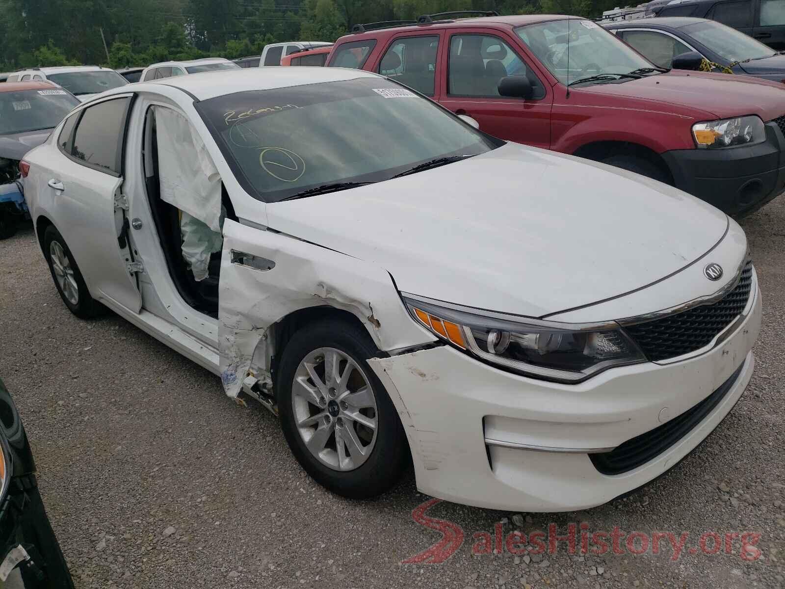 KNAGT4L37G5098571 2016 KIA OPTIMA