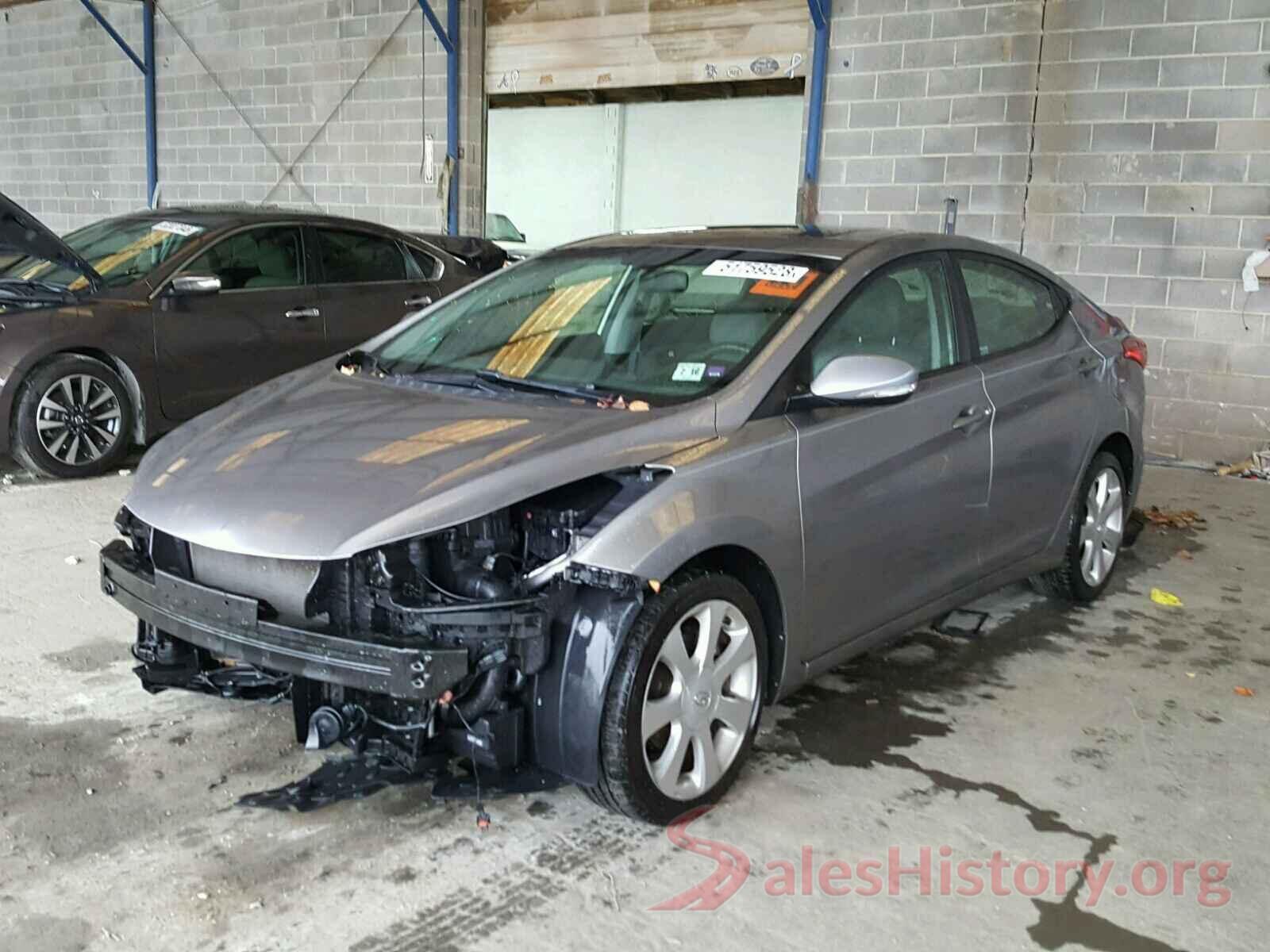 KMHDH4AEXCU210707 2012 HYUNDAI ELANTRA