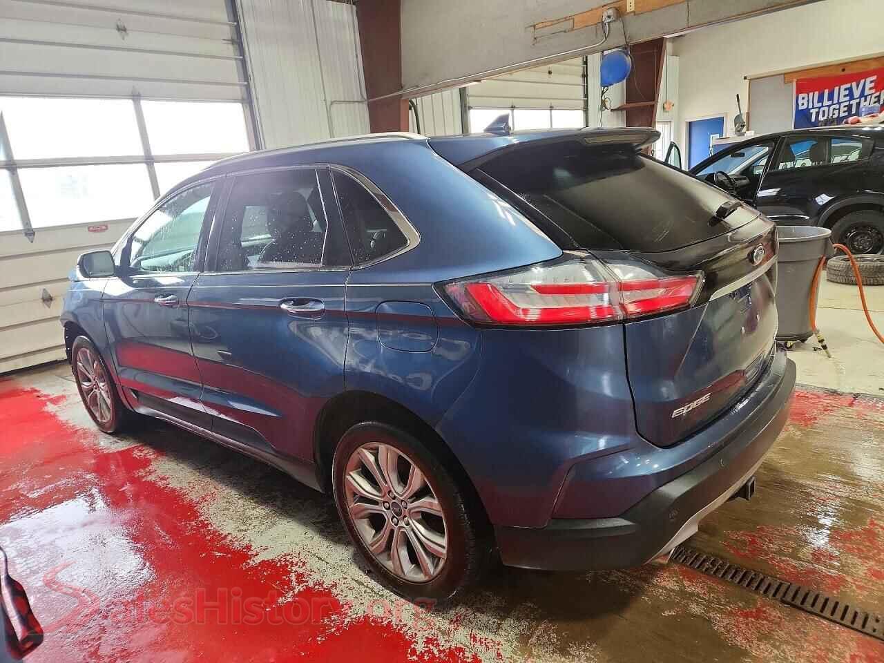 2019 FORD EDGE VIN 2FMPK4K97KBB95636, front view