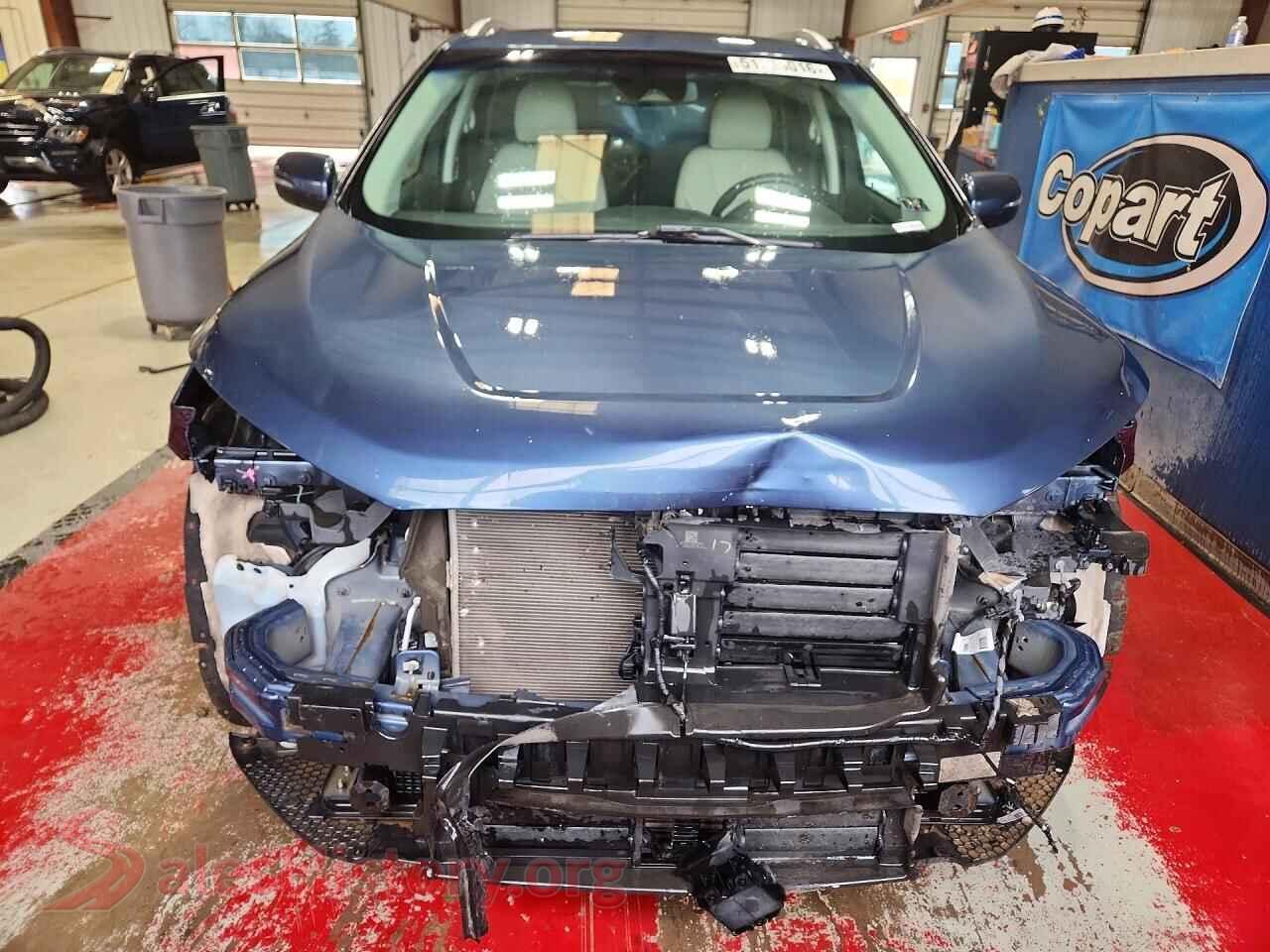 2019 FORD EDGE VIN 2FMPK4K97KBB95636, rear view