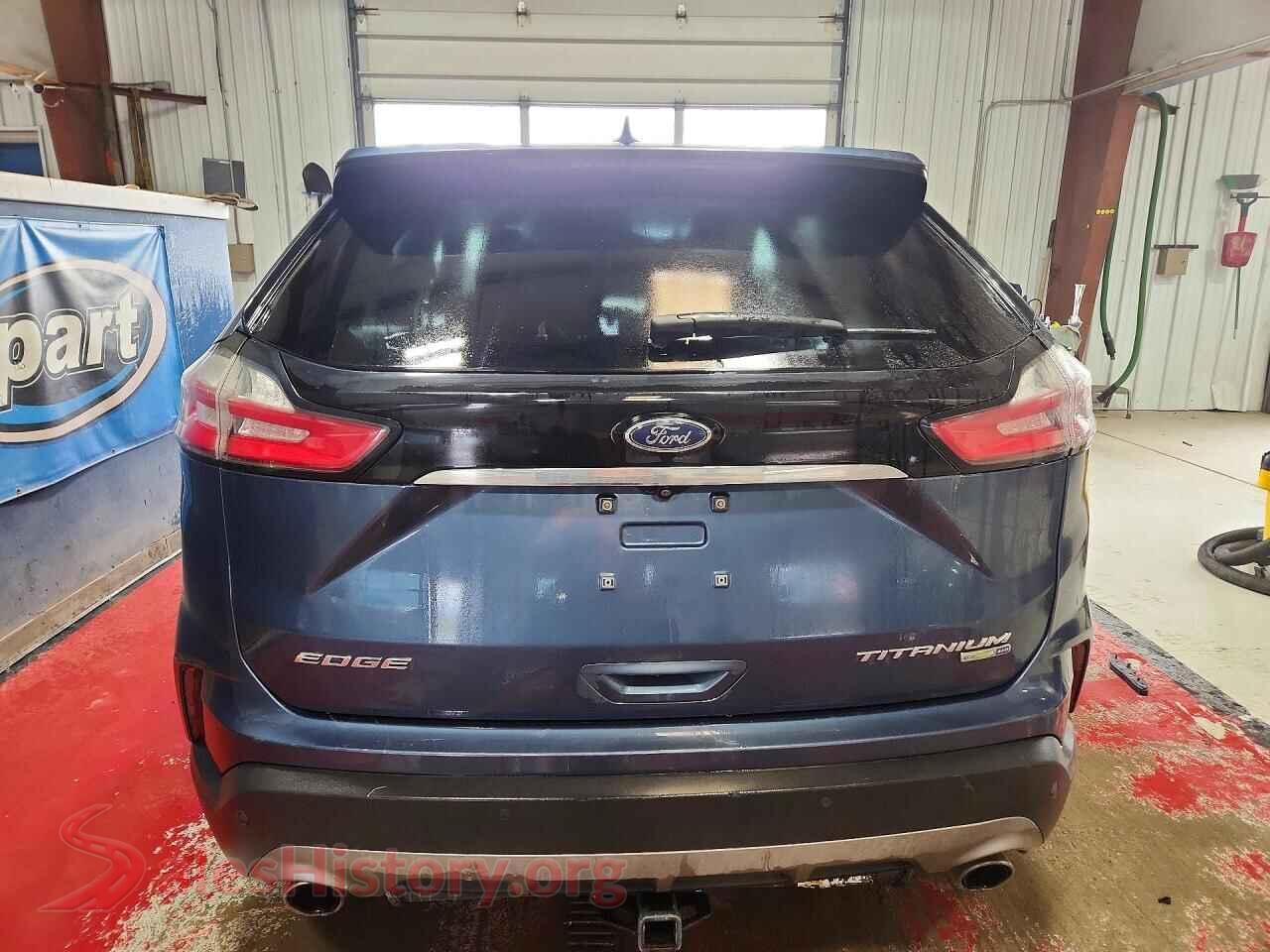 2019 FORD EDGE VIN 2FMPK4K97KBB95636, left side view
