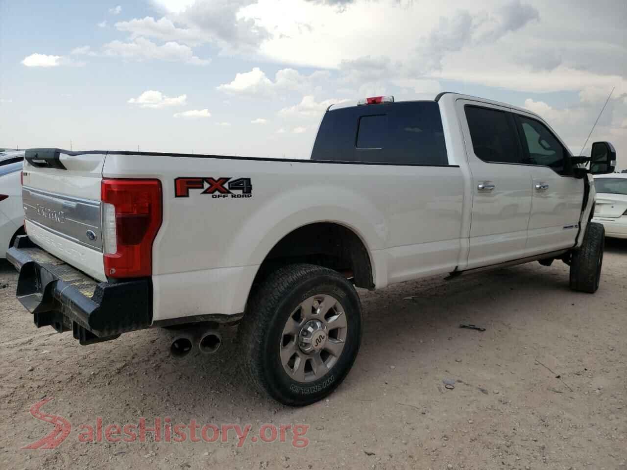2019 FORD F350 VIN 1FT8W3BTXKEE21238, right side view