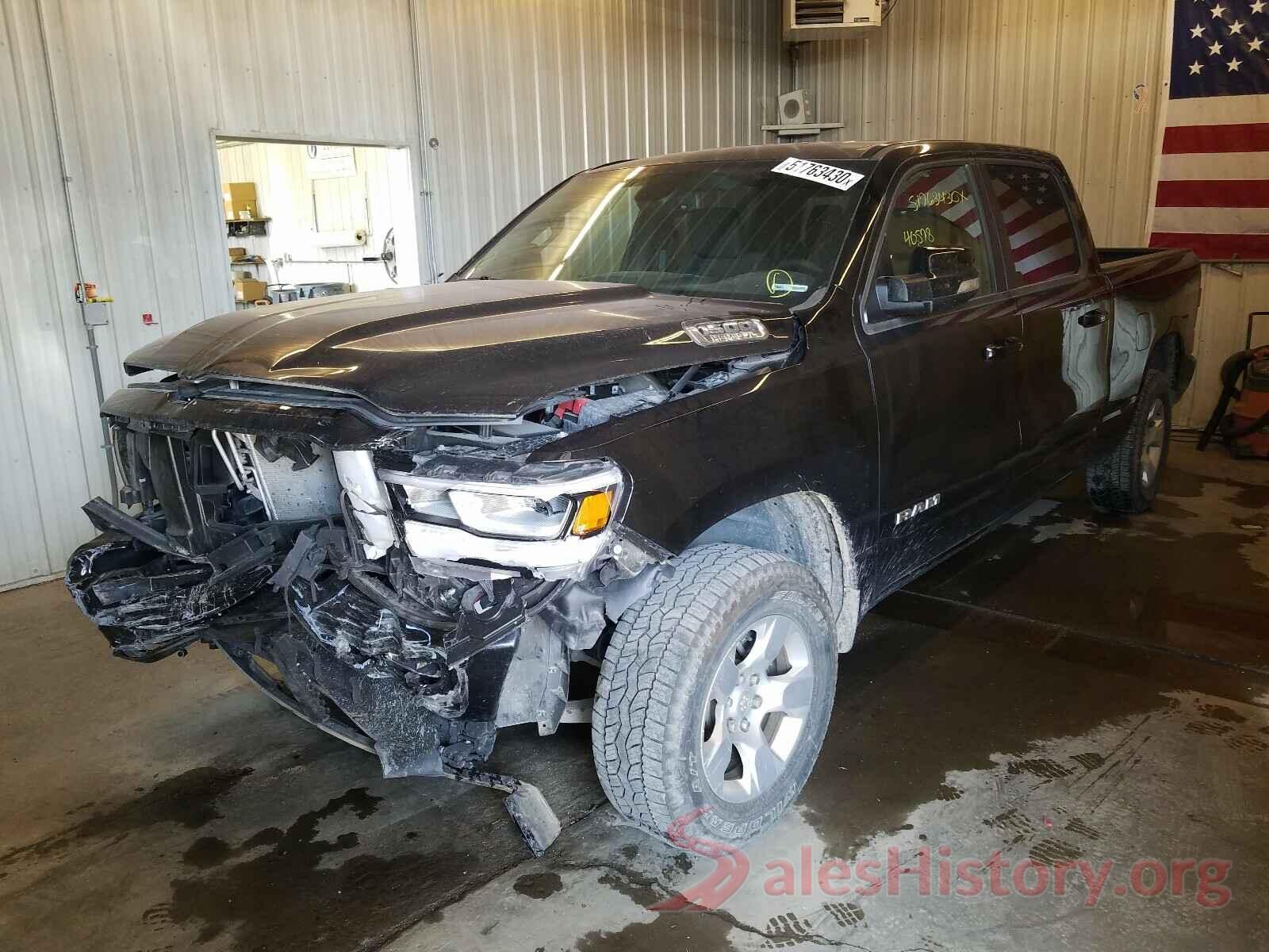 1C6SRFMTXKN725933 2019 DODGE RAM