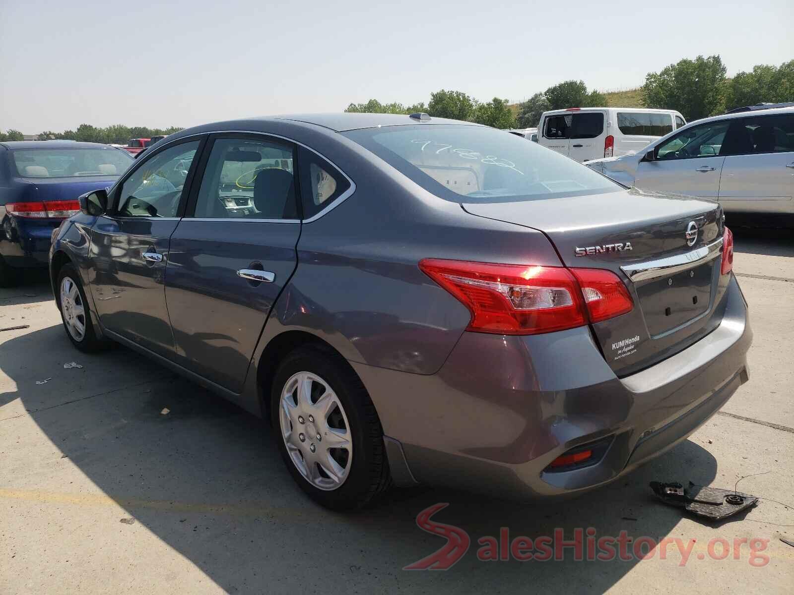 3N1AB7AP3GL681614 2016 NISSAN SENTRA