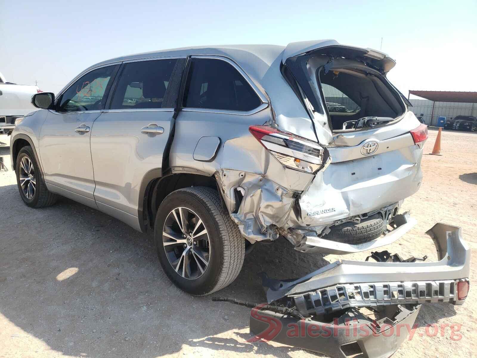 5TDZZRFH7JS240286 2018 TOYOTA HIGHLANDER