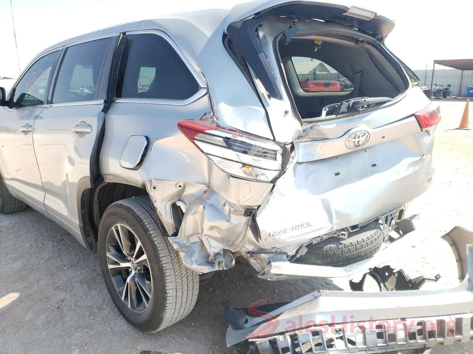 5TDZZRFH7JS240286 2018 TOYOTA HIGHLANDER