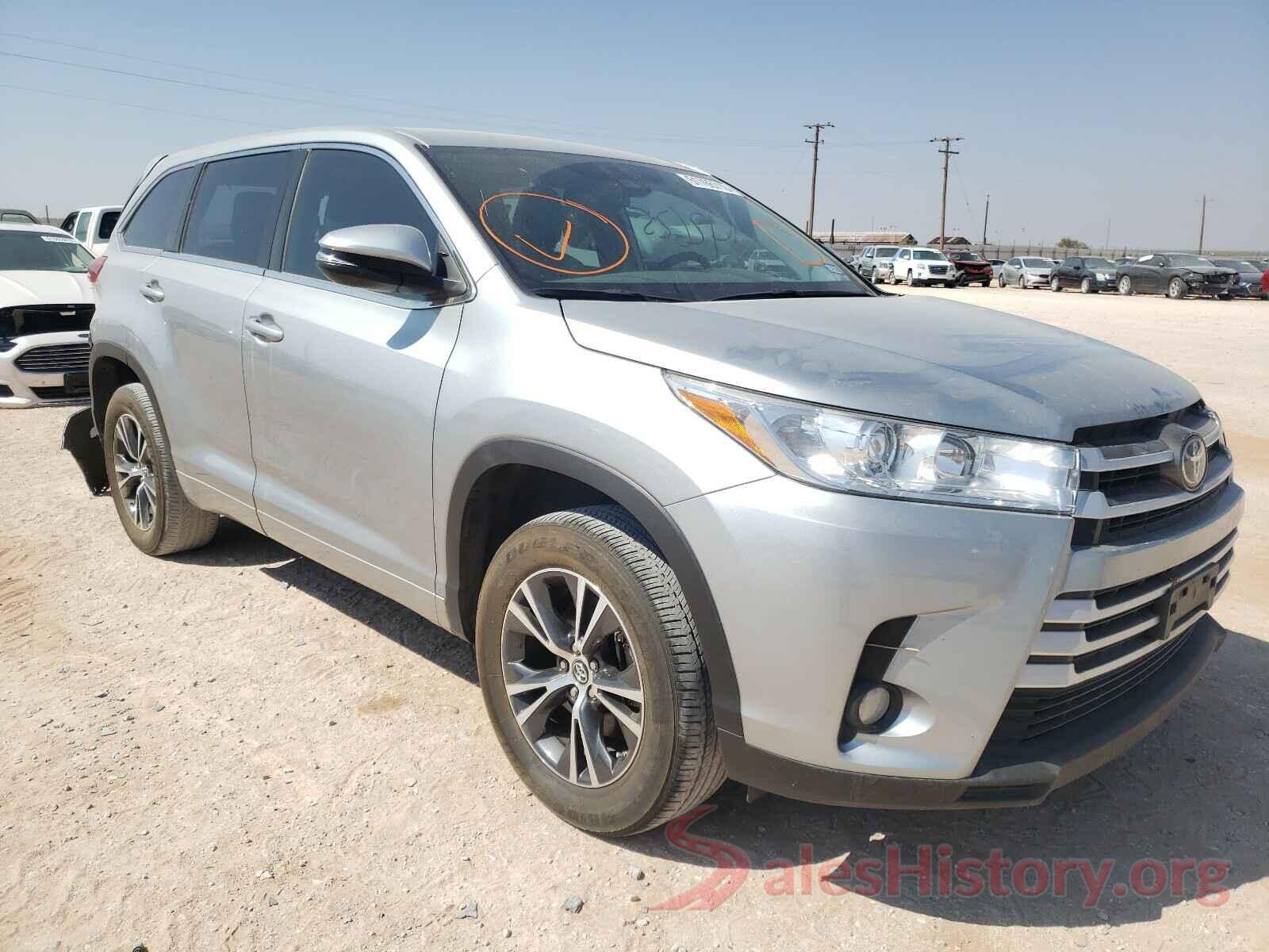 5TDZZRFH7JS240286 2018 TOYOTA HIGHLANDER