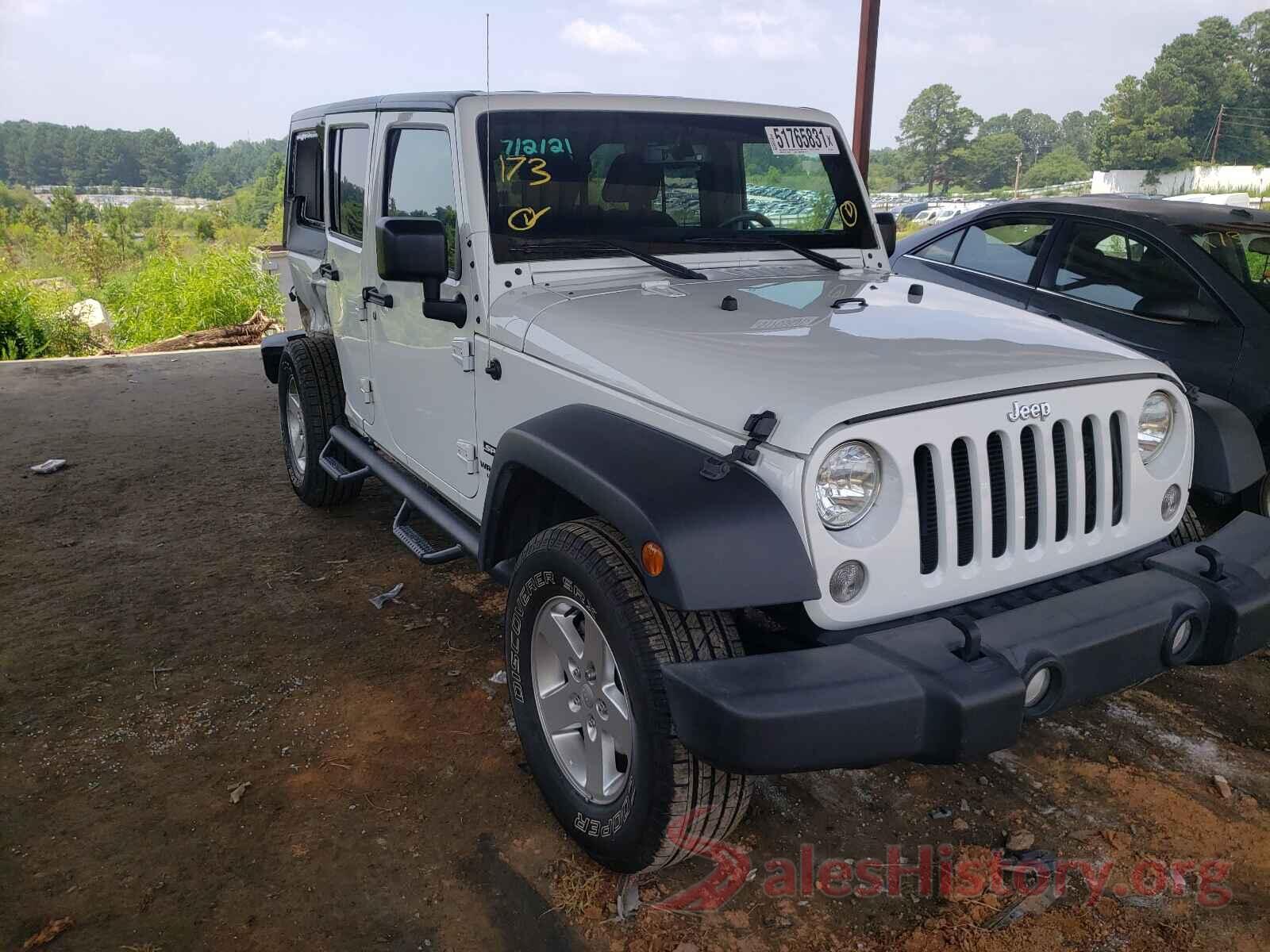 1C4BJWDG4GL186988 2016 JEEP WRANGLER