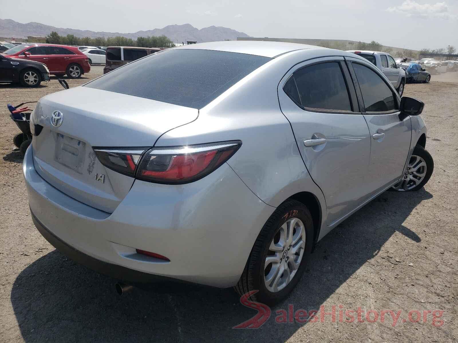 3MYDLBYV5JY301893 2018 TOYOTA YARIS