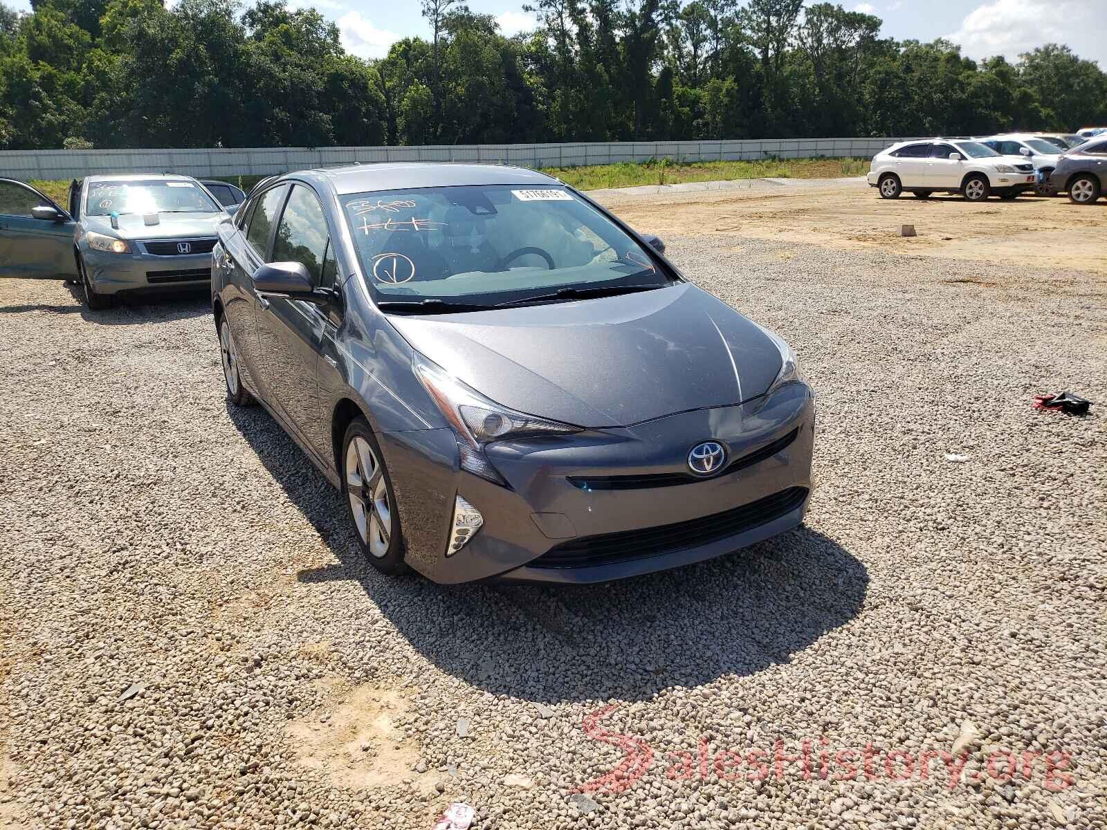 JTDKARFU5G3007135 2016 TOYOTA PRIUS