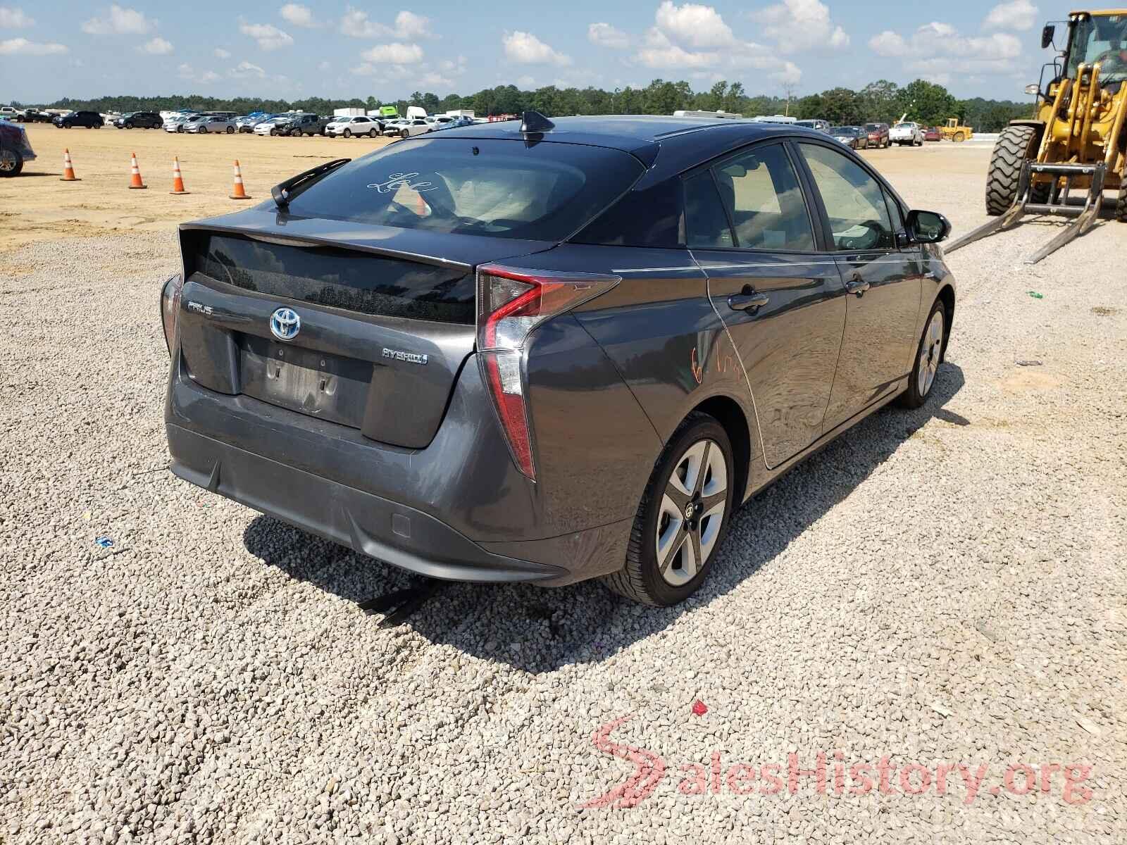 JTDKARFU5G3007135 2016 TOYOTA PRIUS