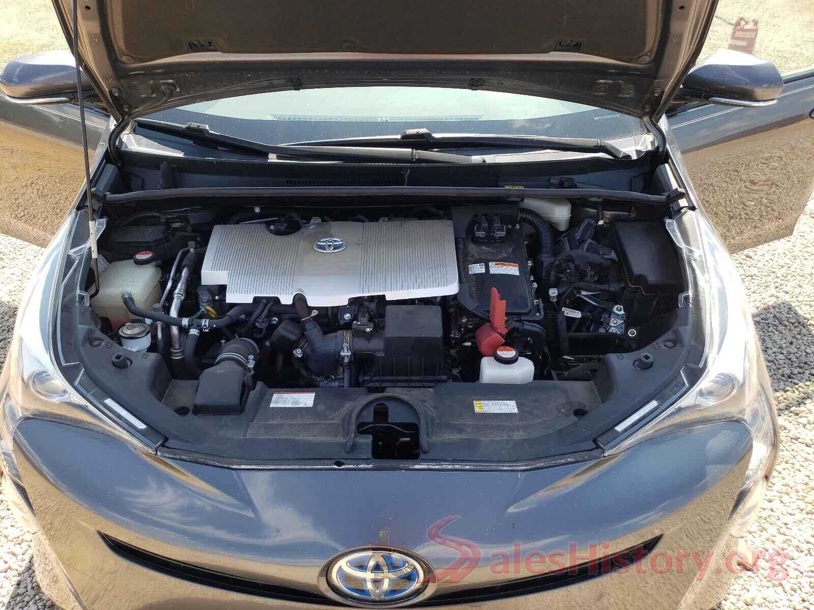 JTDKARFU5G3007135 2016 TOYOTA PRIUS