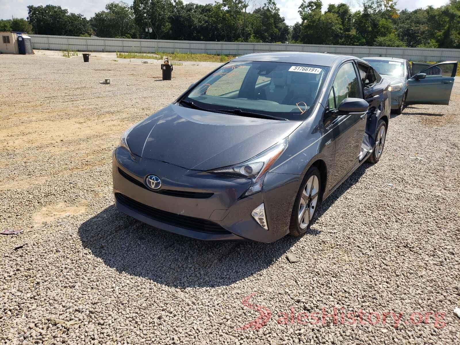 JTDKARFU5G3007135 2016 TOYOTA PRIUS