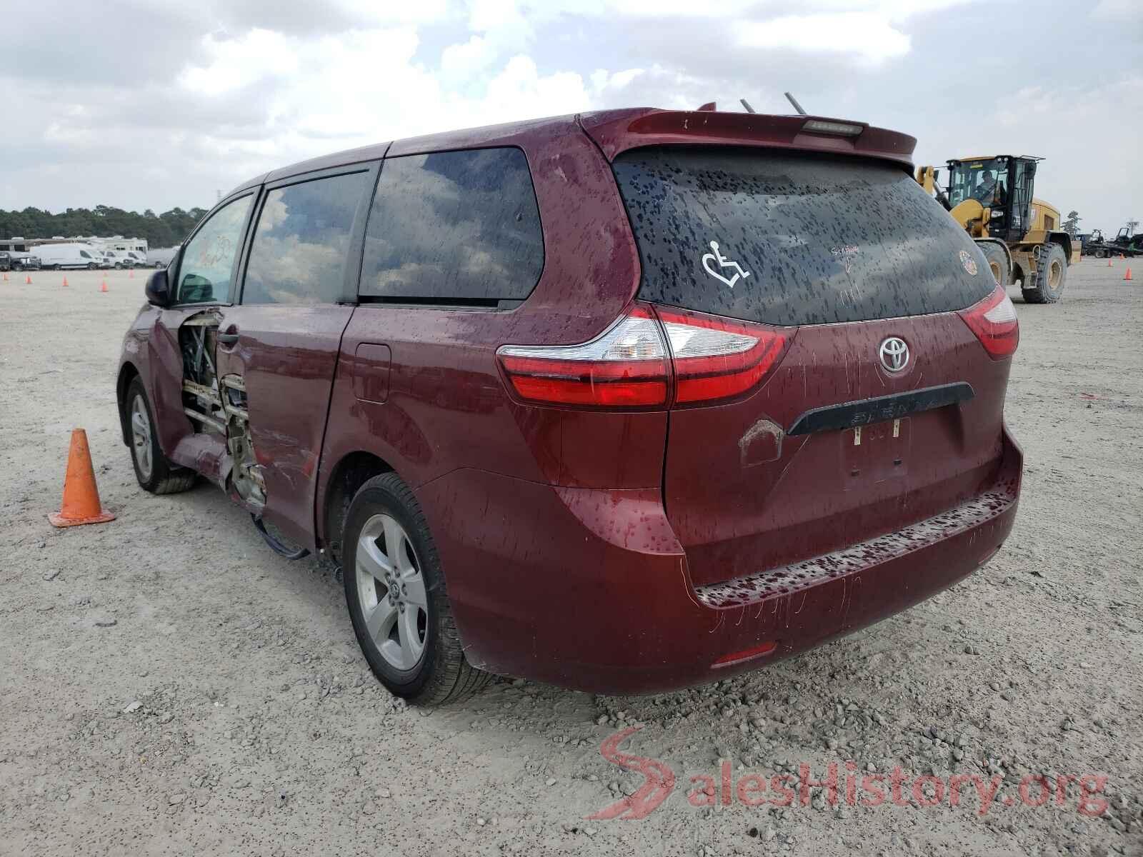 5TDZZ3DCXKS002583 2019 TOYOTA SIENNA