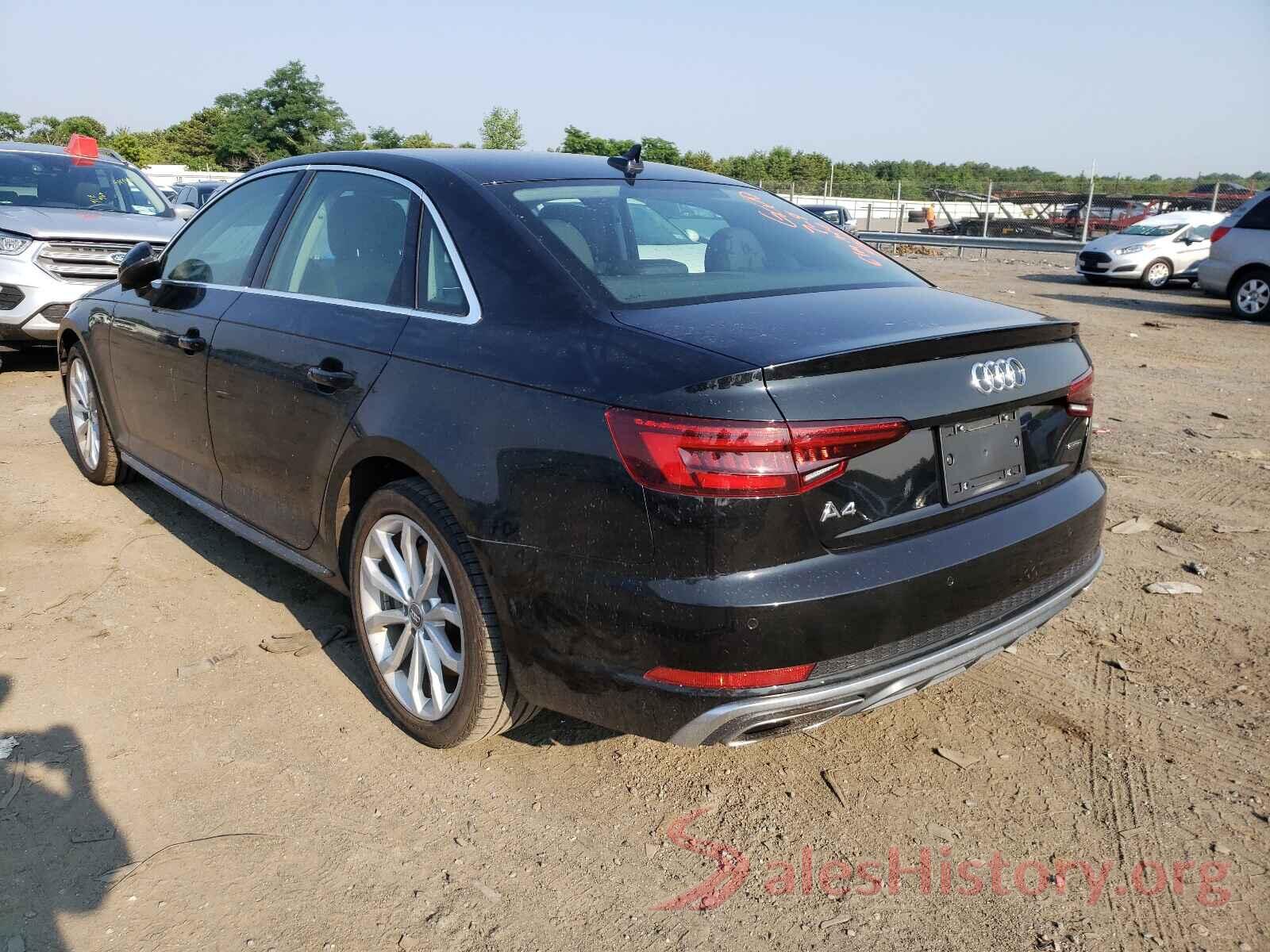 WAUENAF40KA028401 2019 AUDI A4