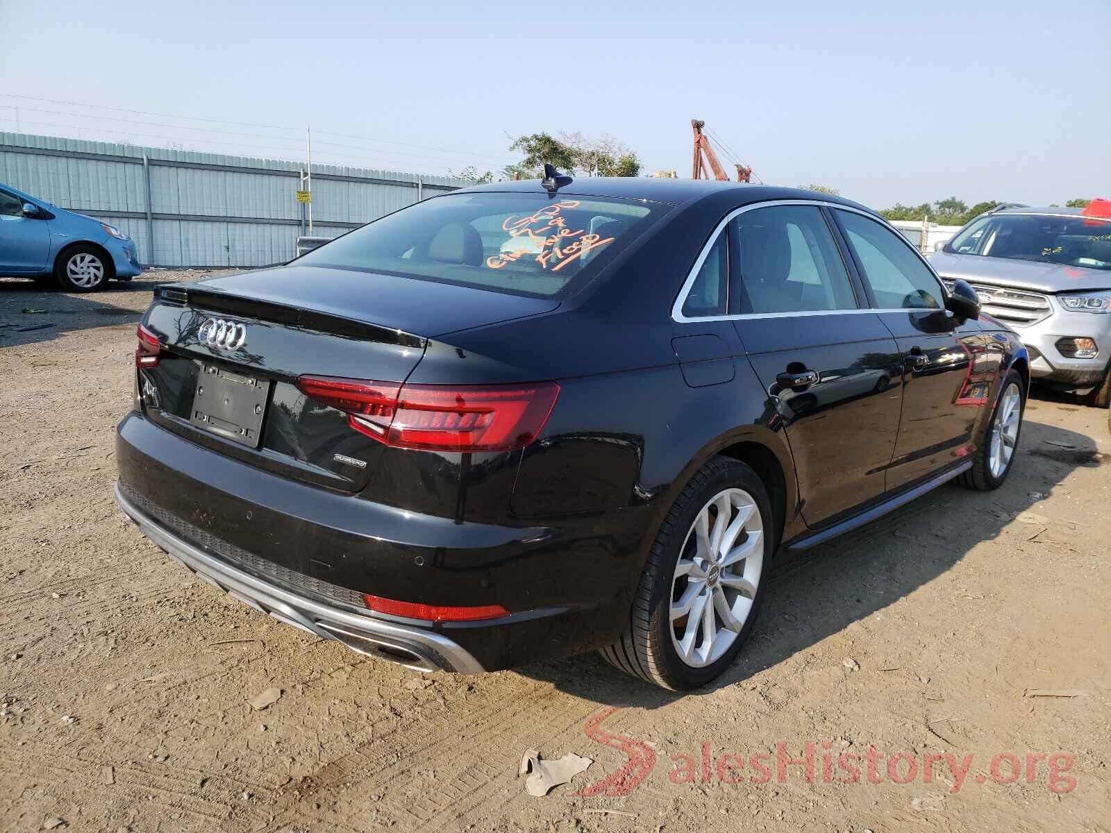 WAUENAF40KA028401 2019 AUDI A4