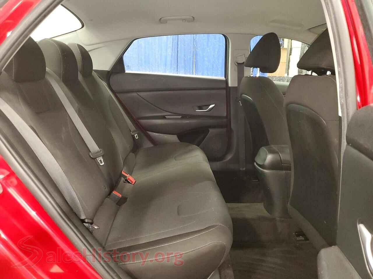 2021 HYUNDAI ELANTRA VIN KMHLM4AG6MU212643, odometer mileage