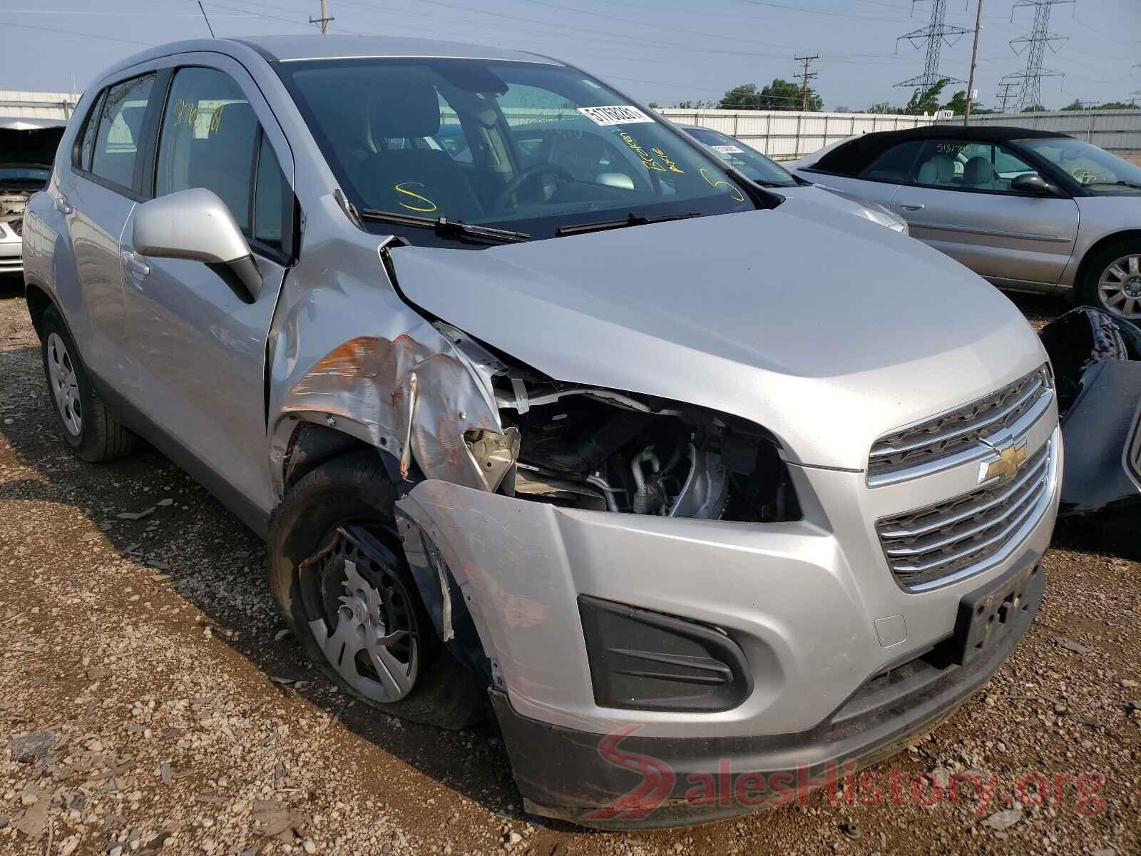 3GNCJKSB1GL260304 2016 CHEVROLET TRAX