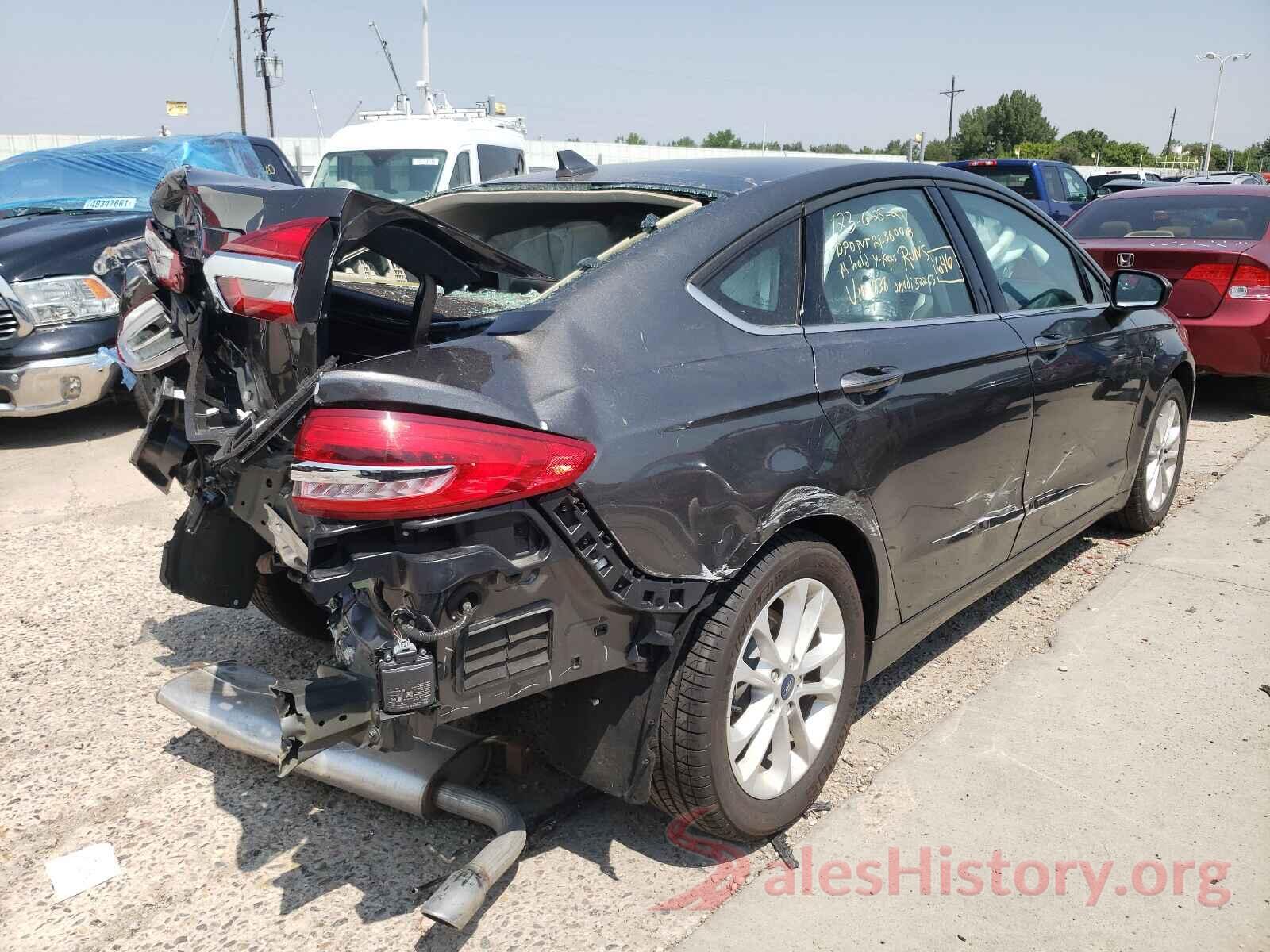 3FA6P0HD2LR191038 2020 FORD FUSION