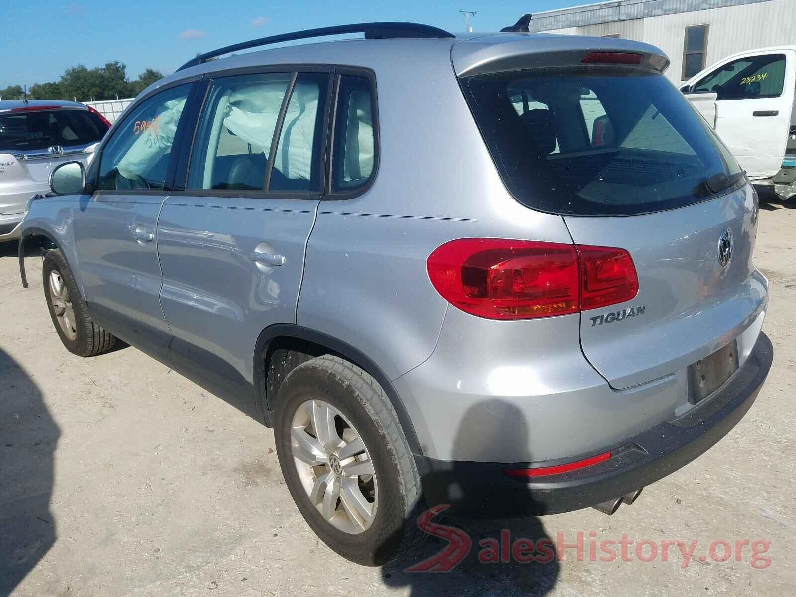 WVGAV7AX9HK001427 2017 VOLKSWAGEN TIGUAN