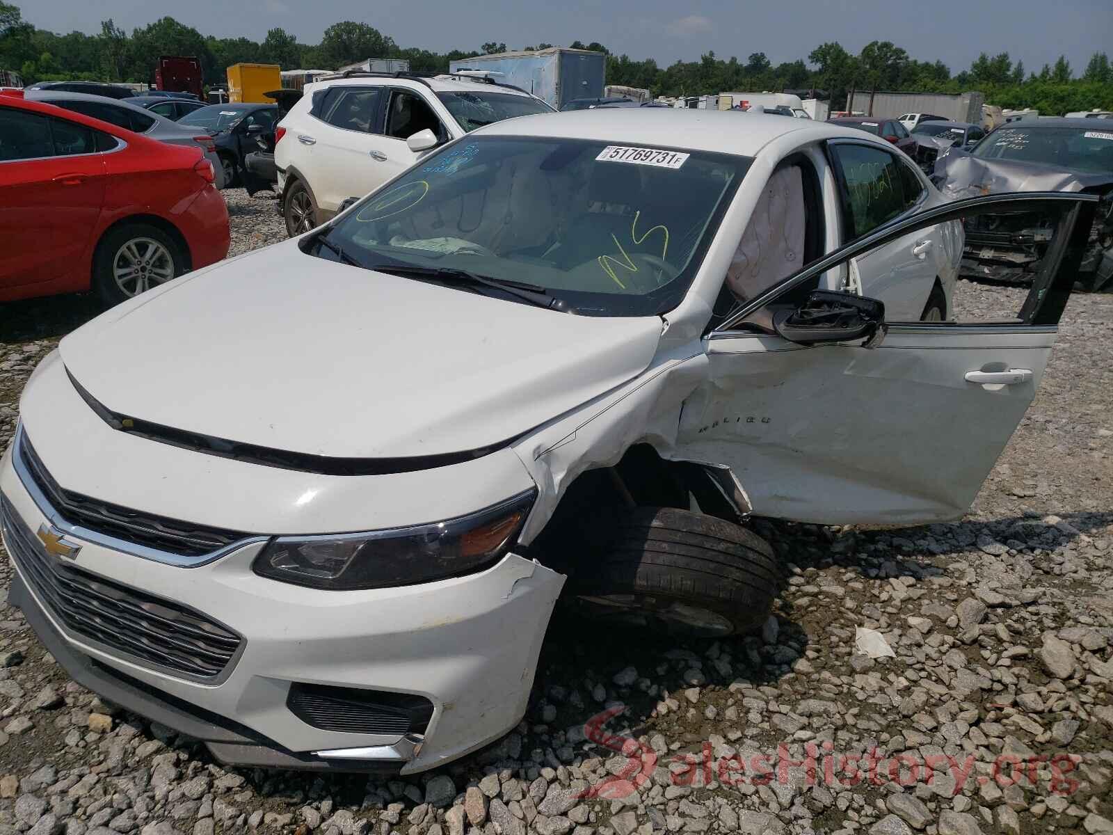 1G1ZD5STXJF142184 2018 CHEVROLET MALIBU