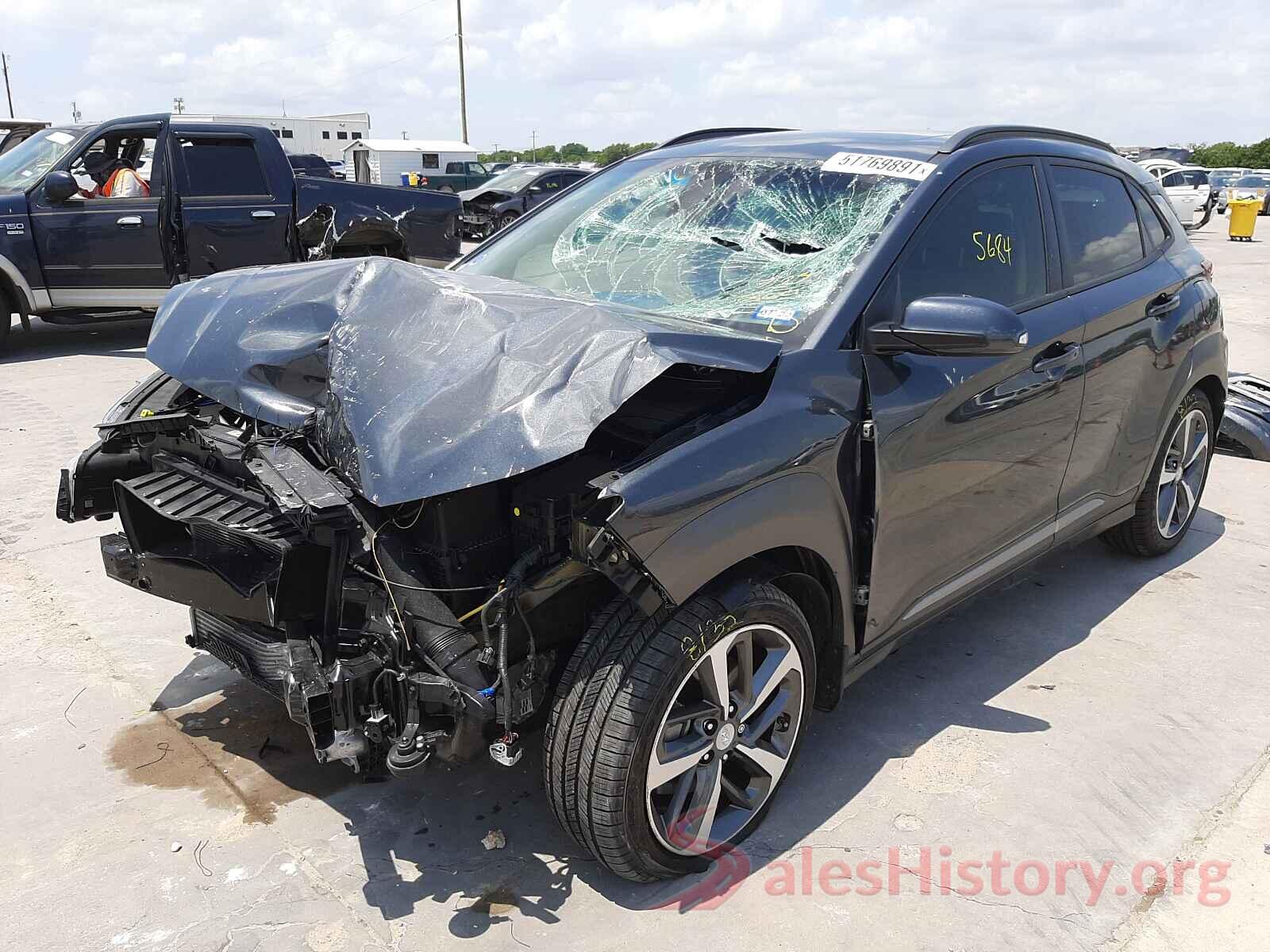 KM8K33A51KU374491 2019 HYUNDAI KONA