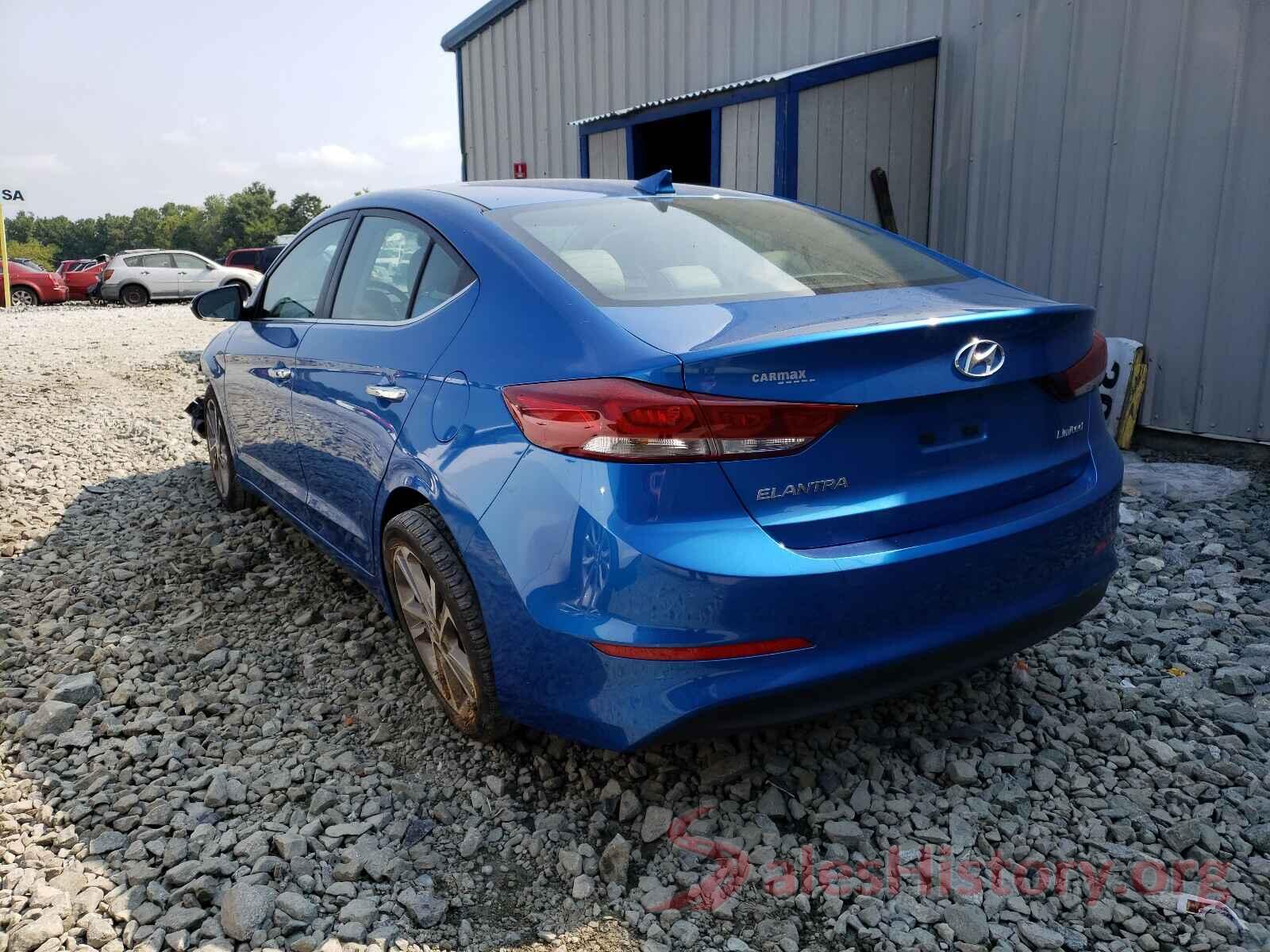 5NPD84LF7HH089548 2017 HYUNDAI ELANTRA