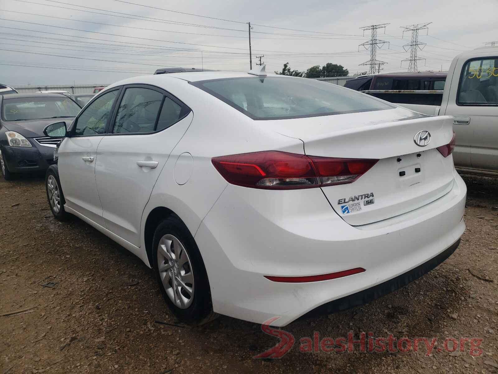 5NPD74LF1HH088429 2017 HYUNDAI ELANTRA