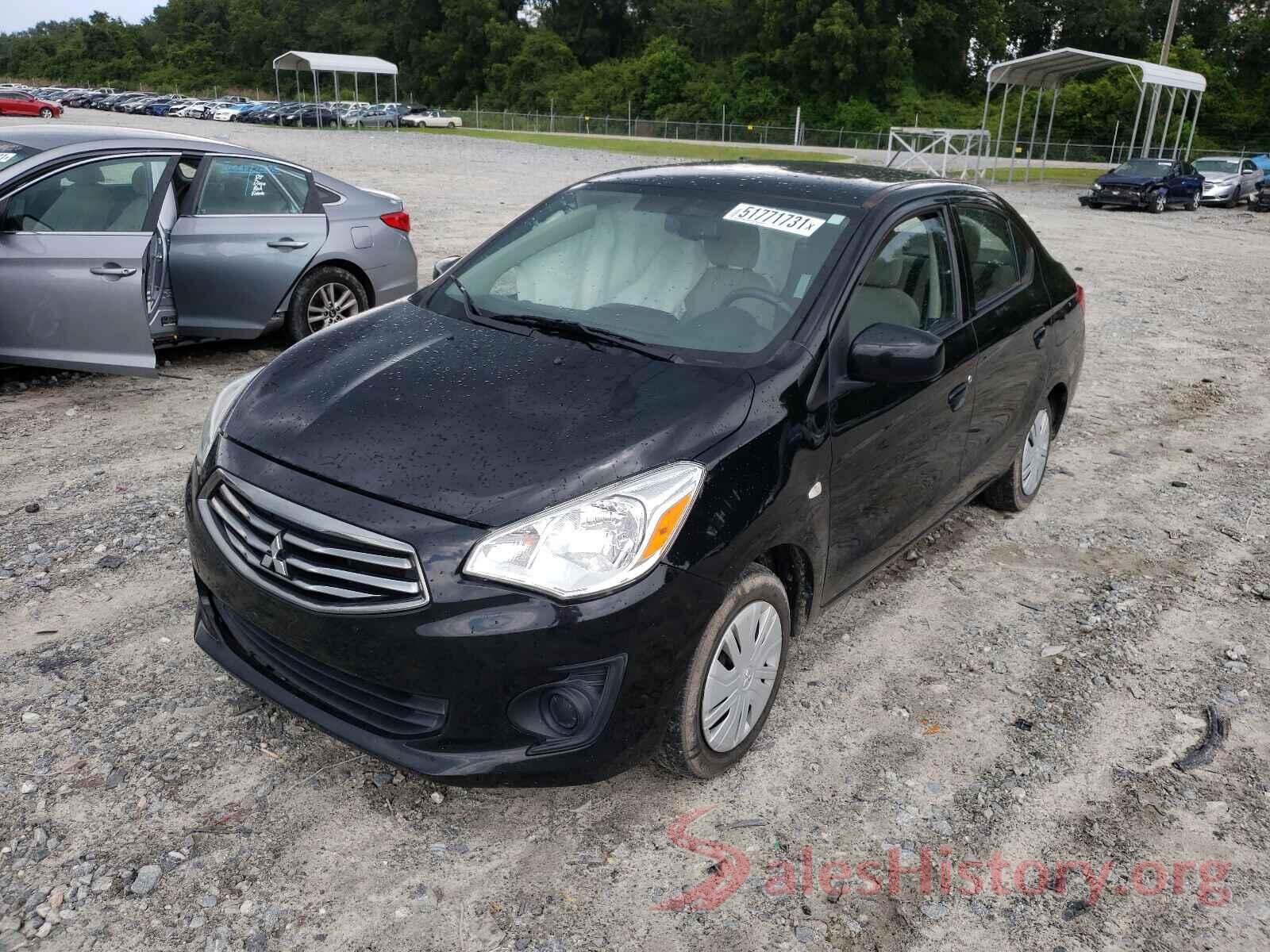 ML32F3FJ0HHF11588 2017 MITSUBISHI MIRAGE