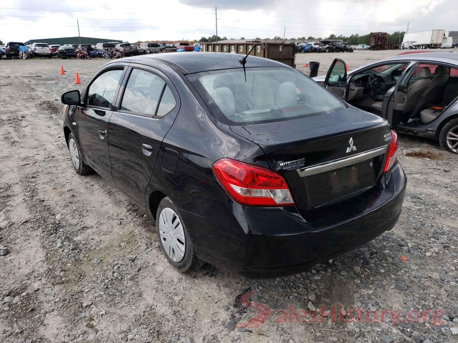 ML32F3FJ0HHF11588 2017 MITSUBISHI MIRAGE