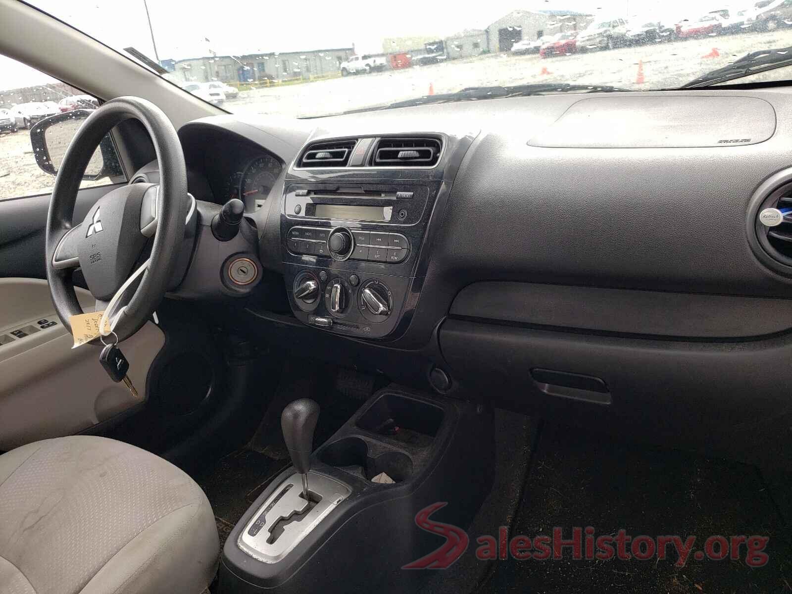 ML32F3FJ0HHF11588 2017 MITSUBISHI MIRAGE