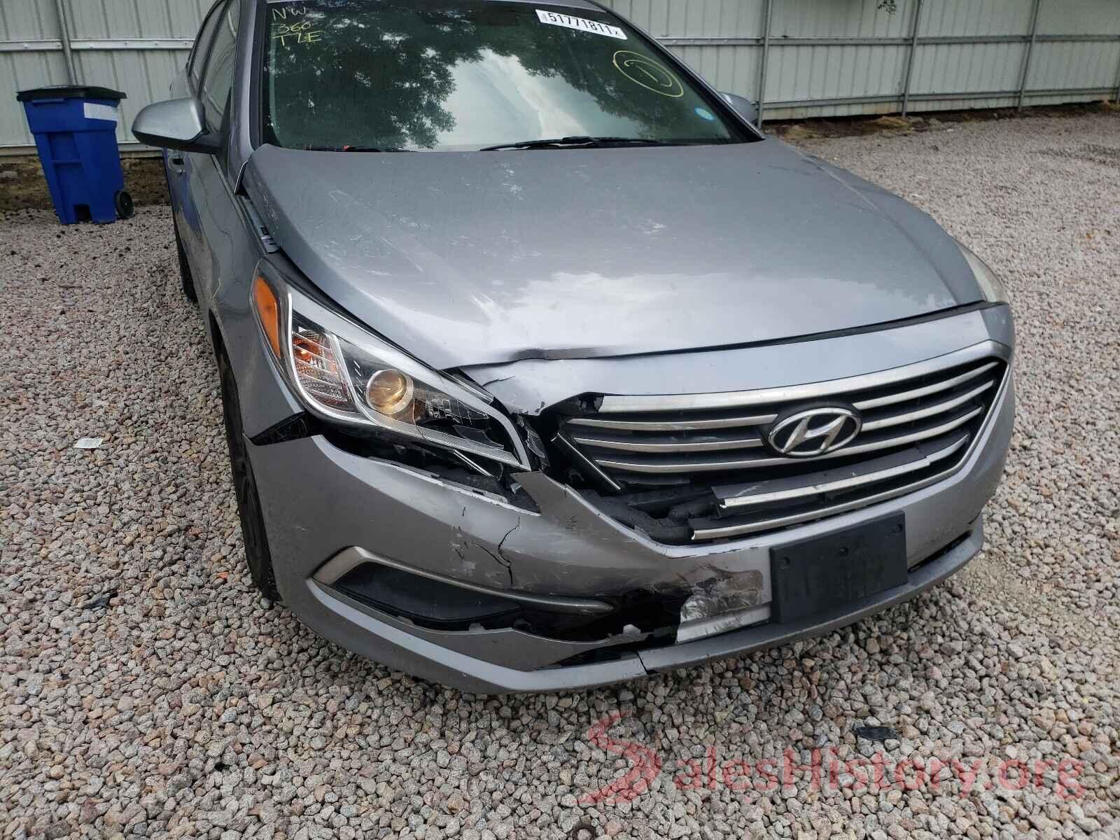 5NPE24AF1GH404951 2016 HYUNDAI SONATA