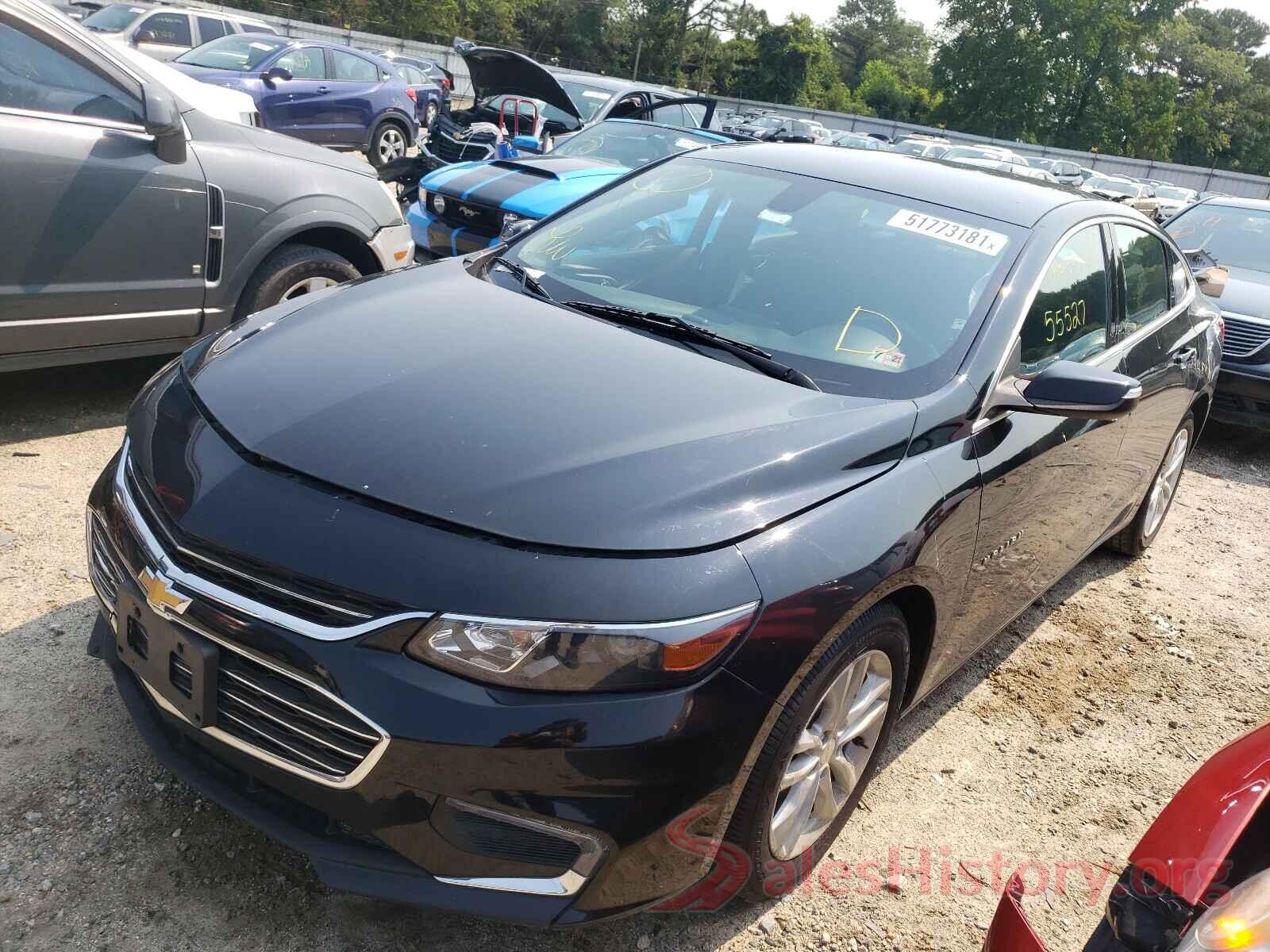 1G1ZD5ST7JF267062 2018 CHEVROLET MALIBU