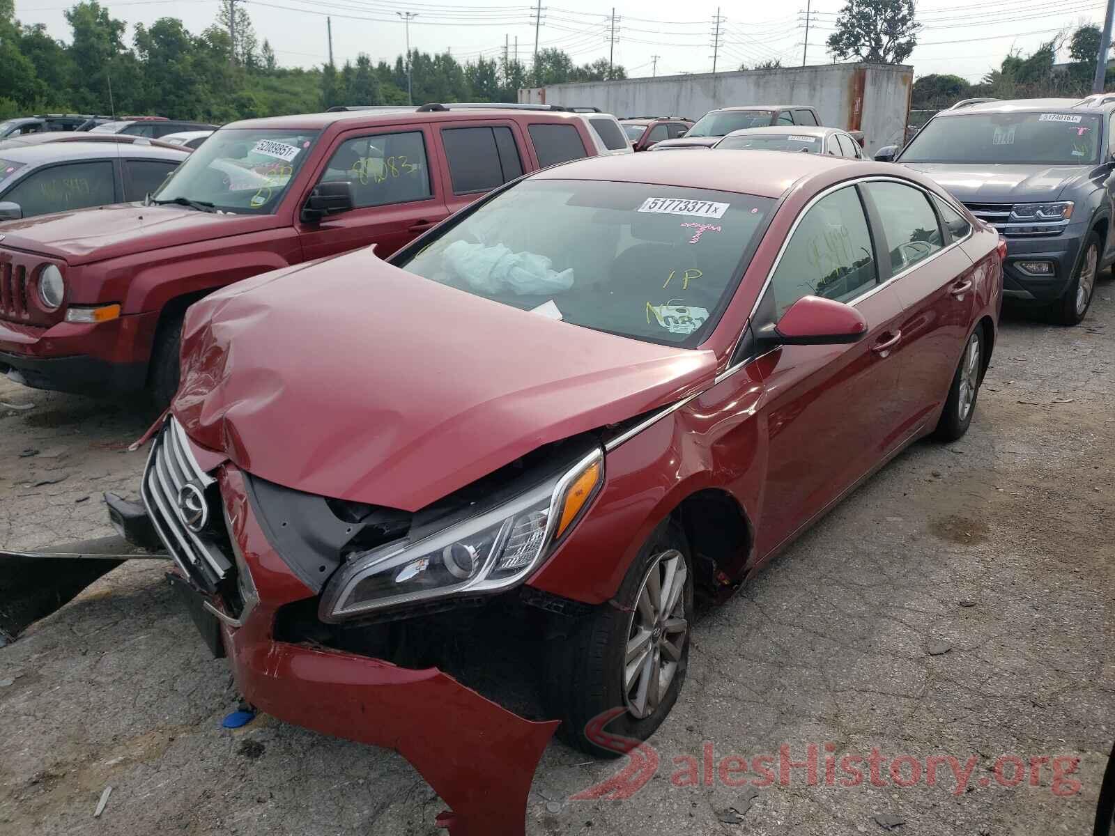 5NPE24AF7GH399836 2016 HYUNDAI SONATA