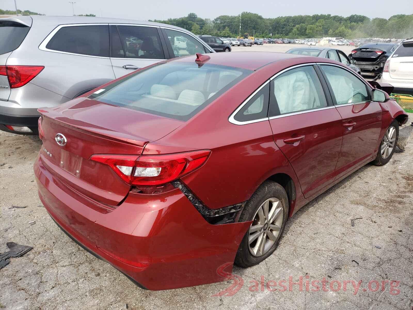 5NPE24AF7GH399836 2016 HYUNDAI SONATA