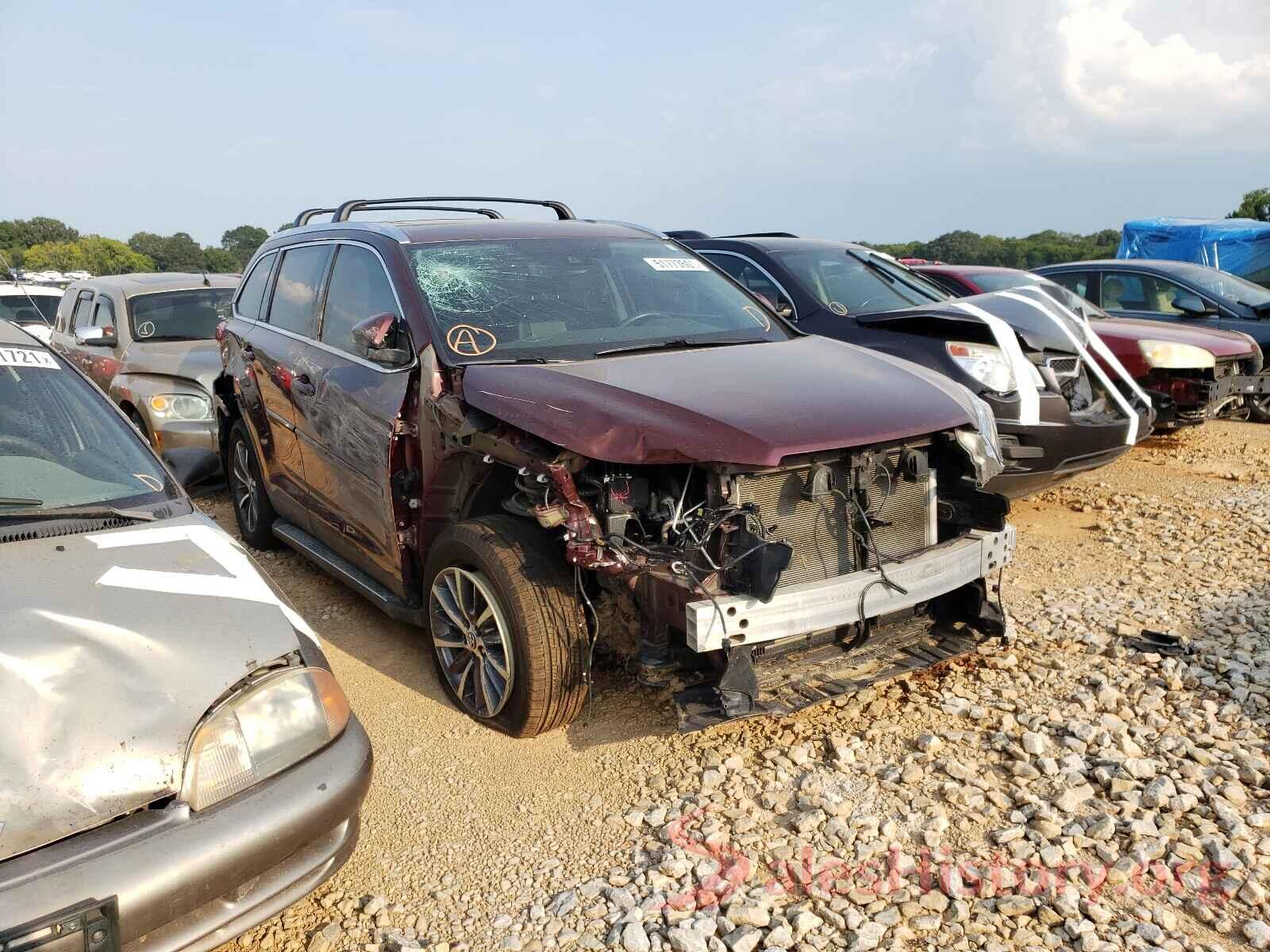 5TDJZRFHXKS971695 2019 TOYOTA HIGHLANDER