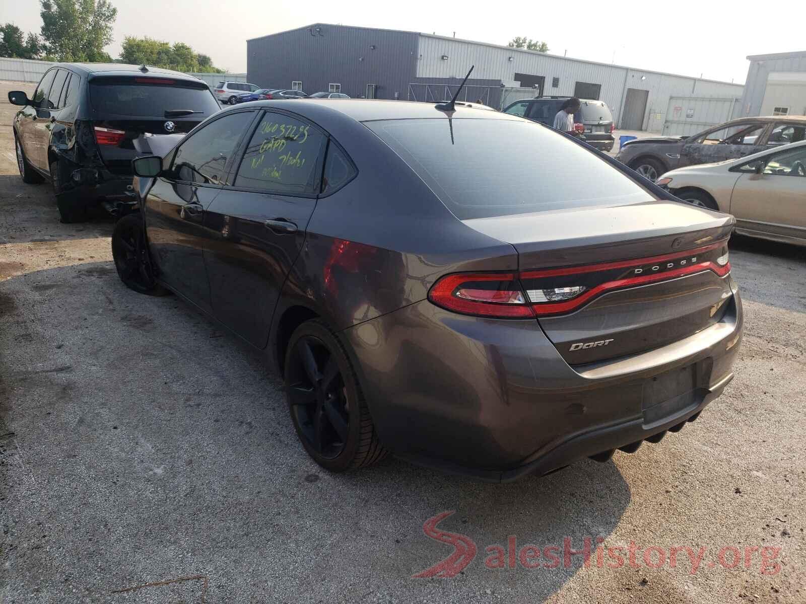 1C3CDFBB9GD505190 2016 DODGE DART